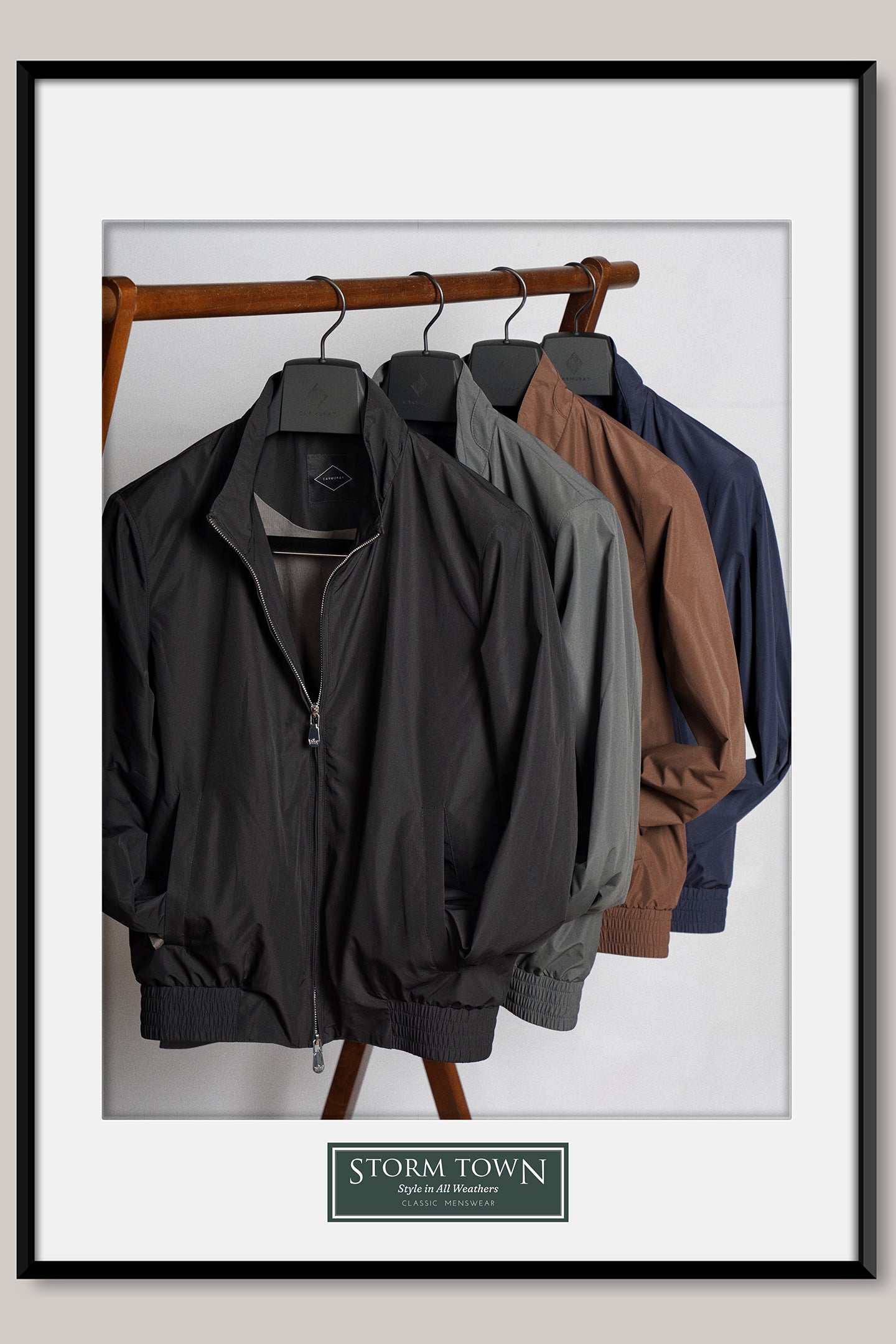 Nylon Lightweight Bomber Jacket