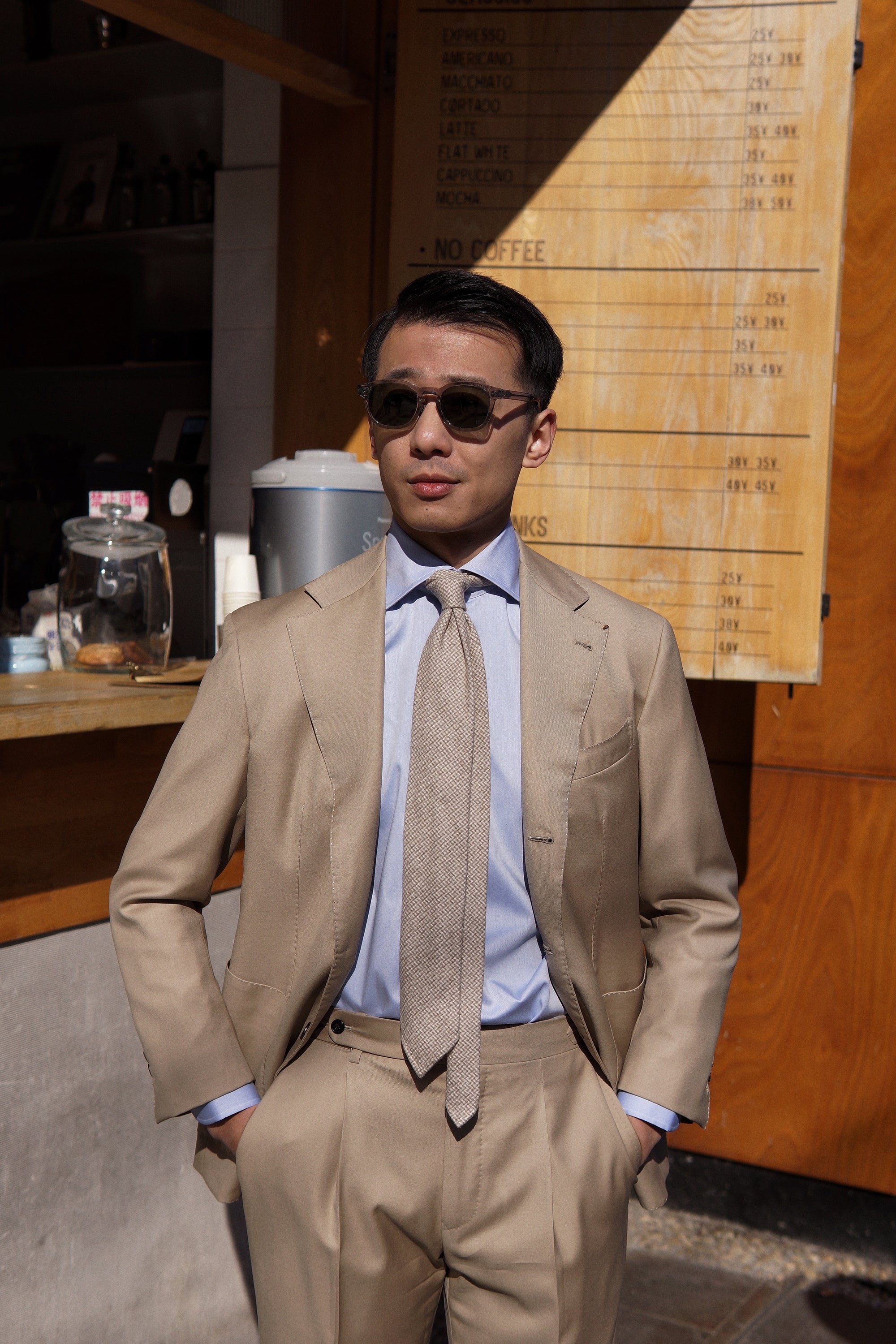 MTO Pale Blue Cotton Shirt