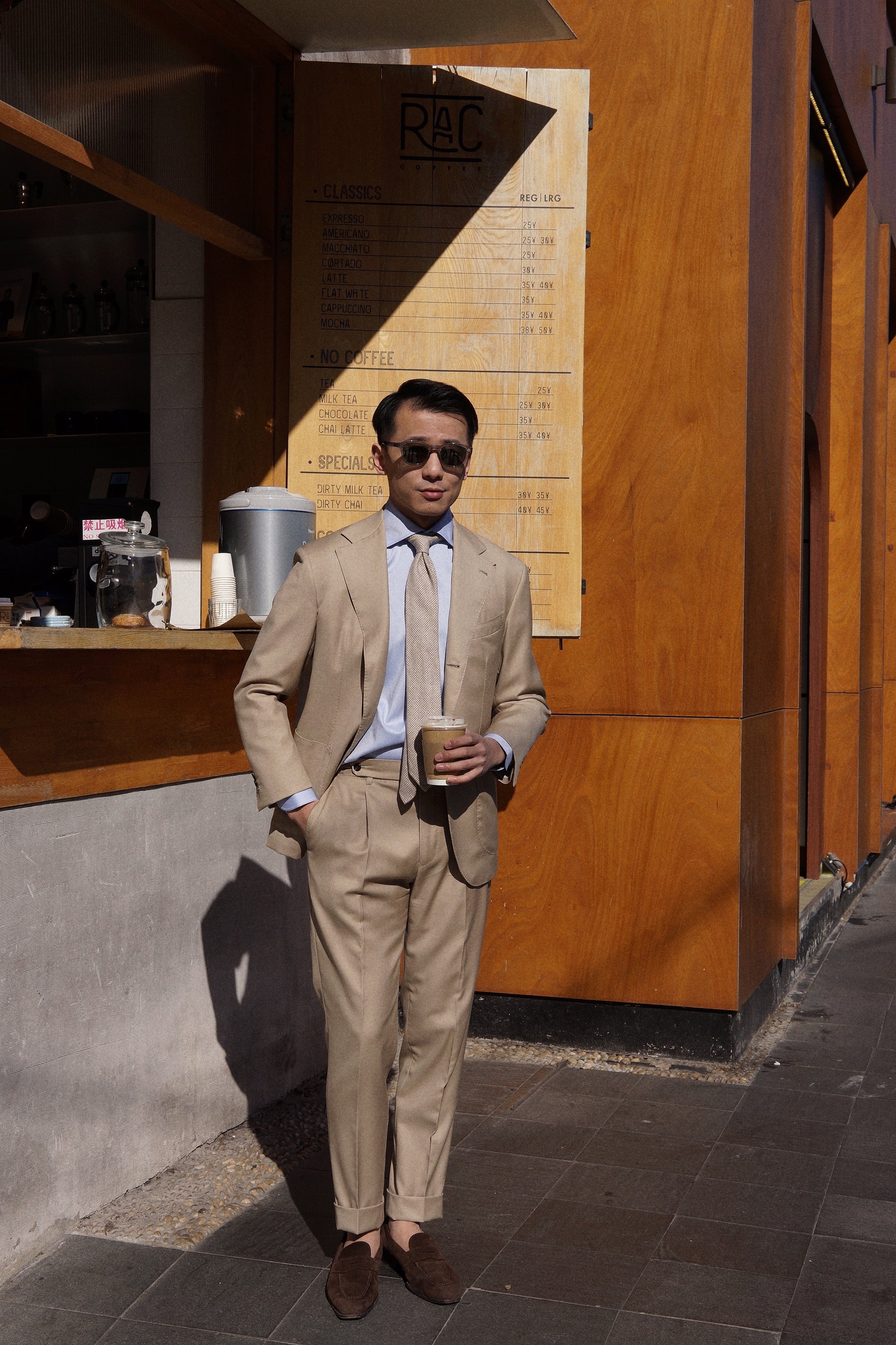MTO Pale Blue Cotton Shirt