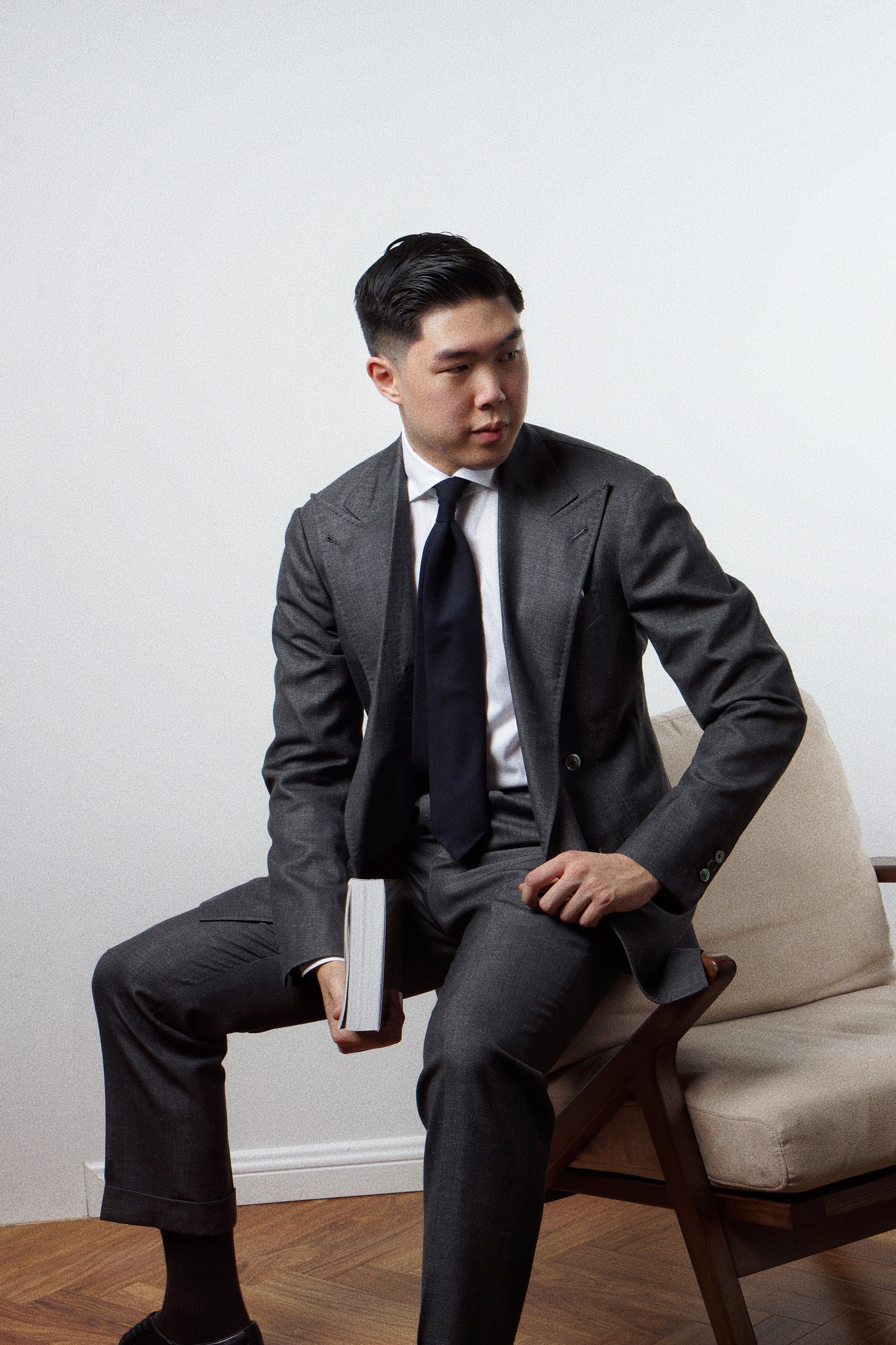 MTO White Twill Cotton Shirt