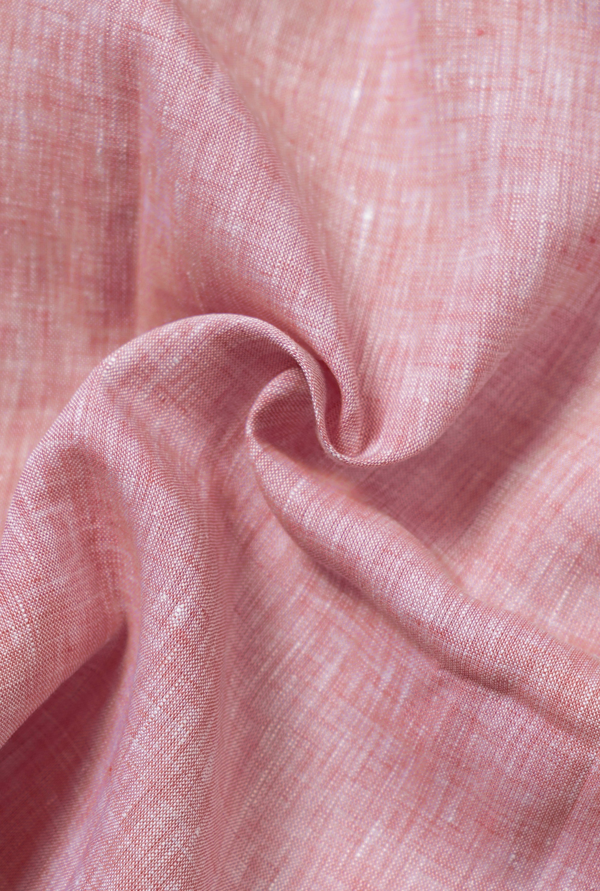 MTO Pink Linen Shirt