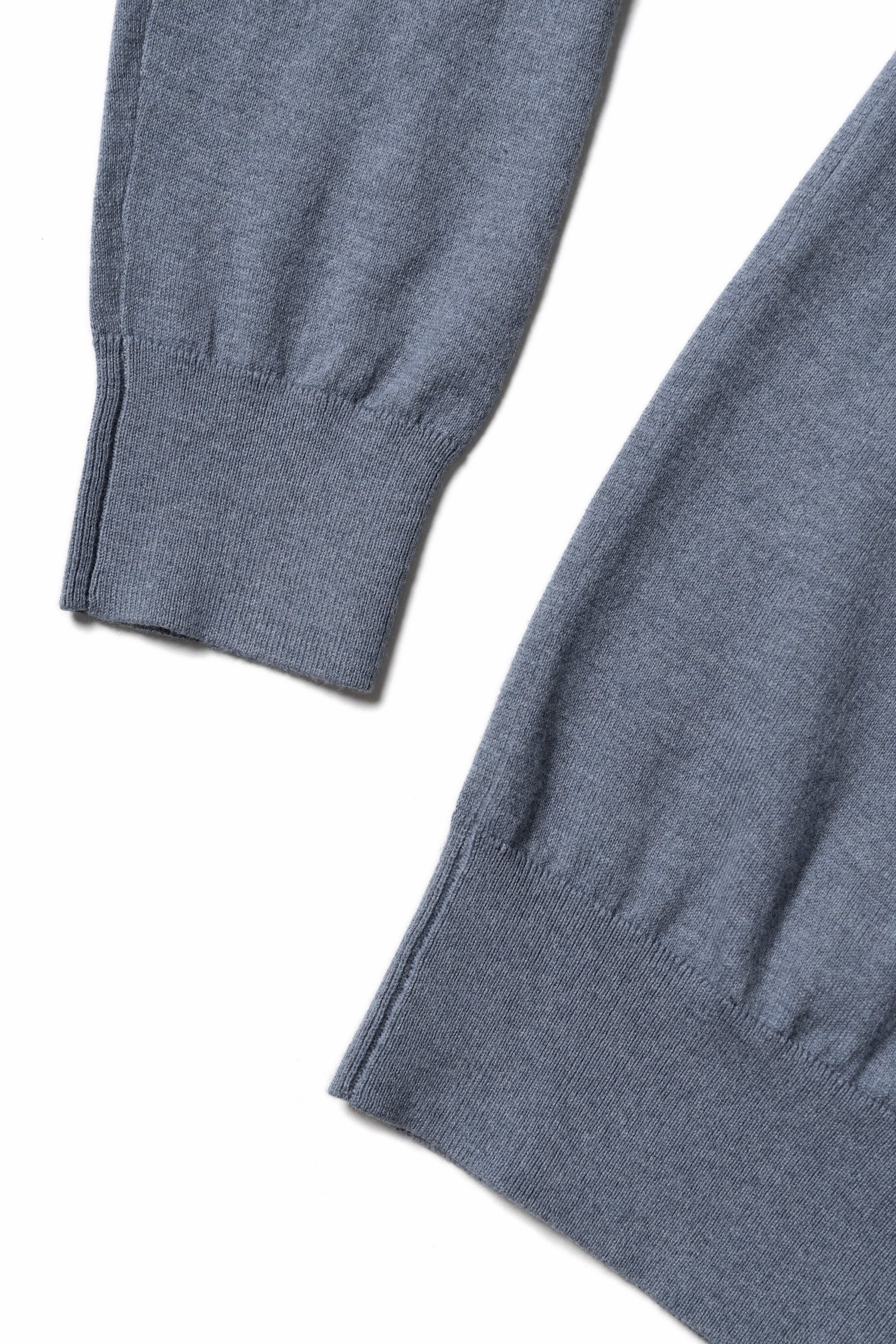 Foggy Blue Long Sleeve Crew Neck Jumper