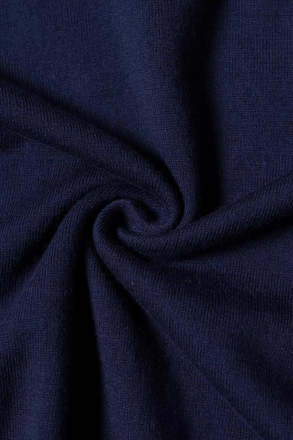 Navy Long Sleeve Crew Neck Jumper
