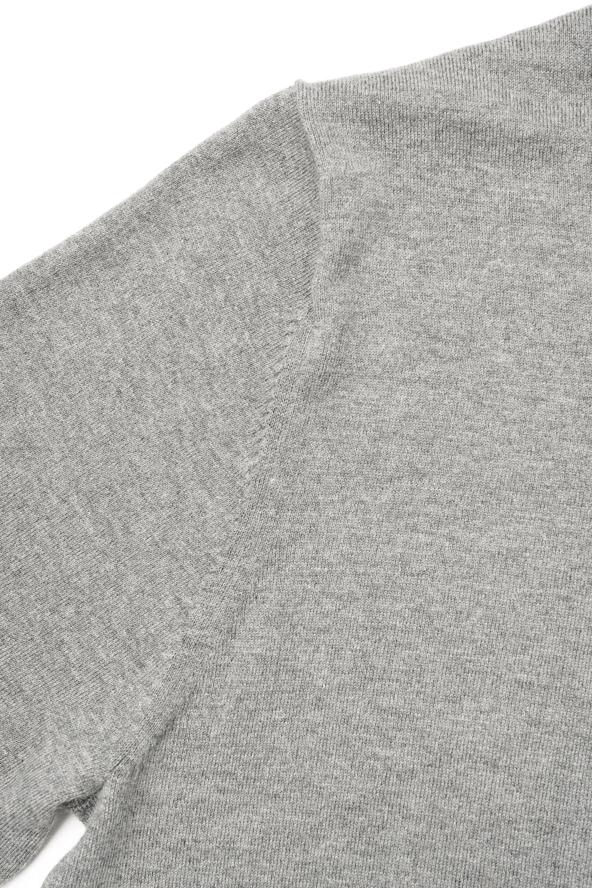 Elegant Grey Long Sleeve Polo