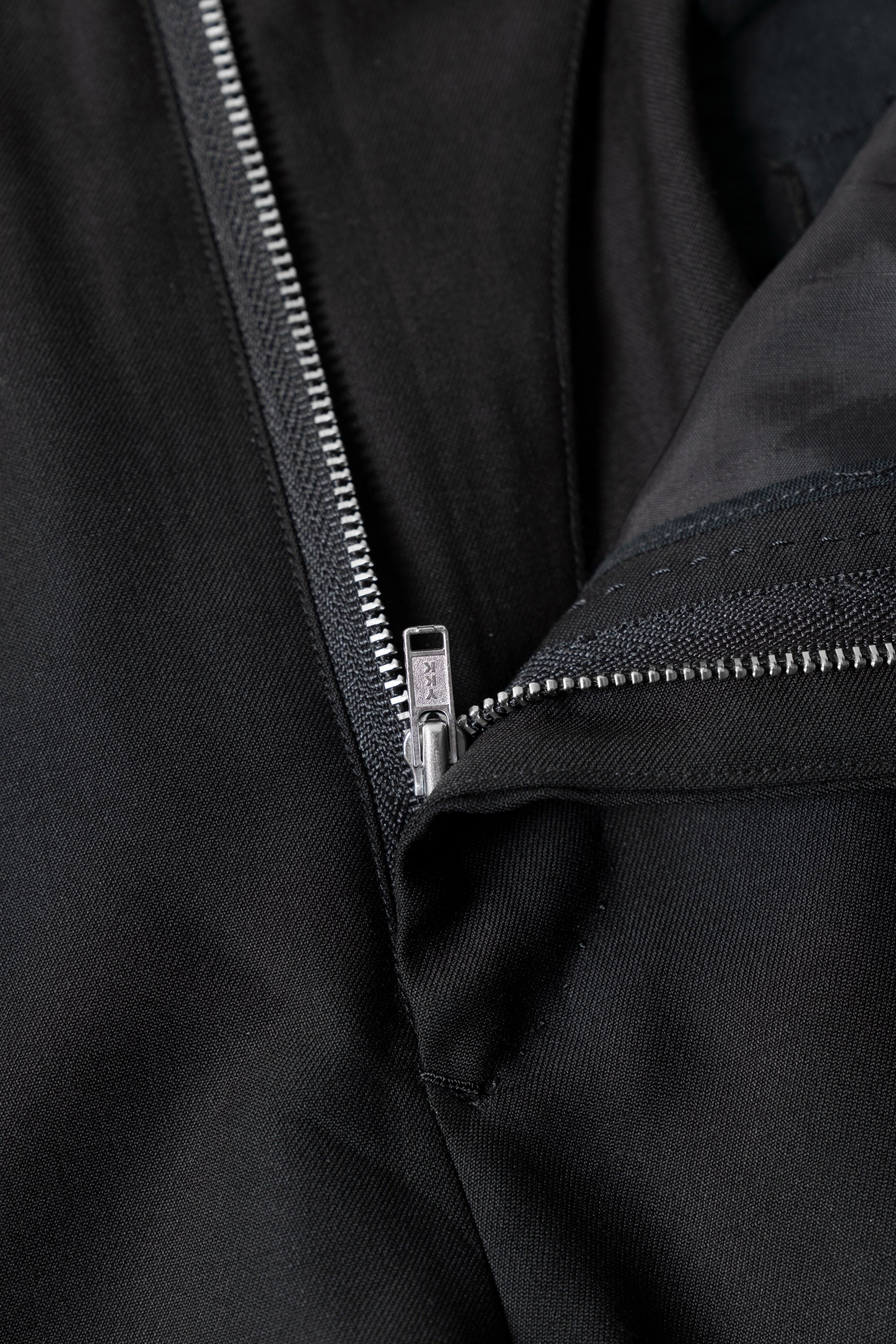 Black Wool Barathea Peak Lapel Single Breasted Dinner Suit #219