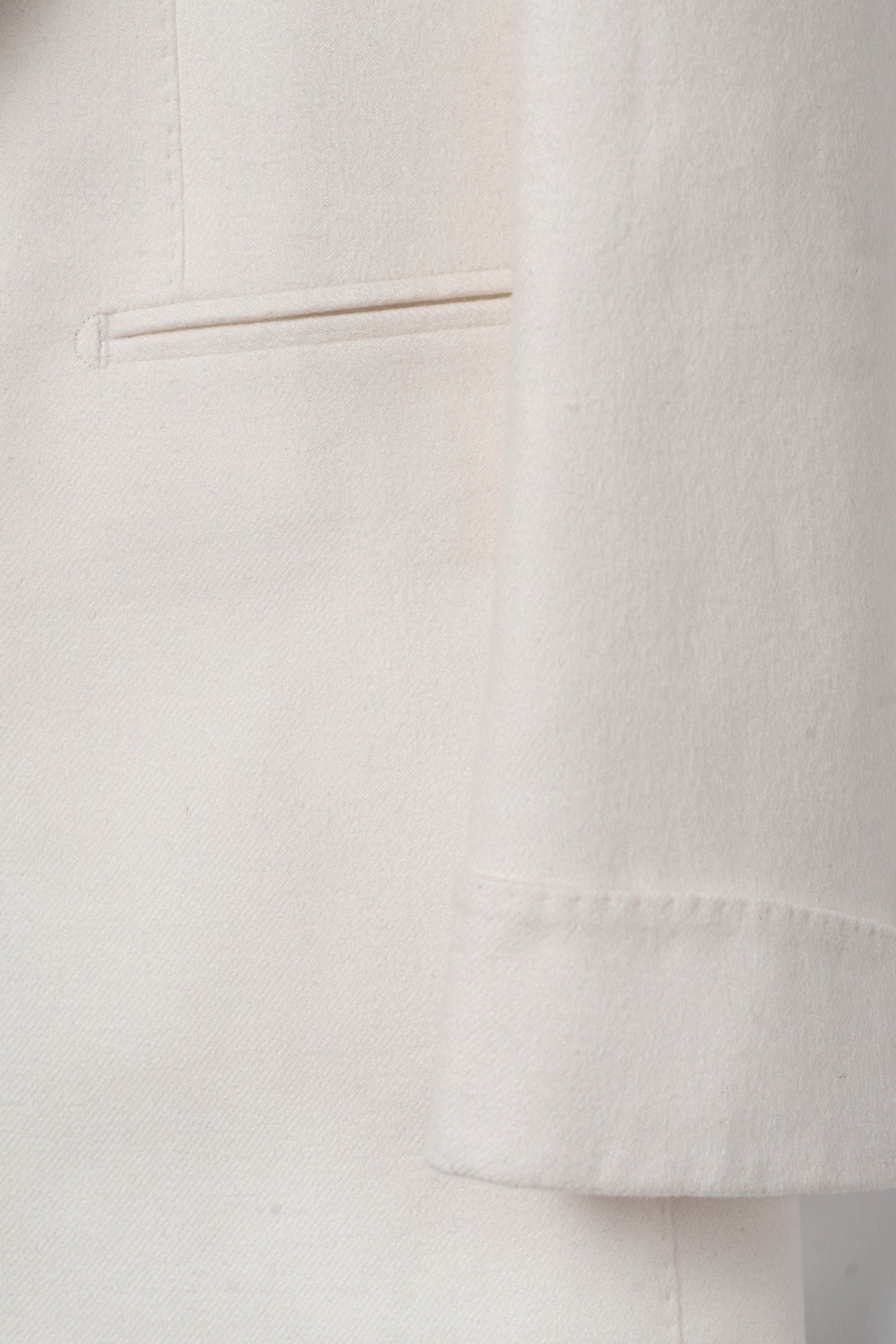 White Camel Silk Shawl Lapel Dinner Jacket #28