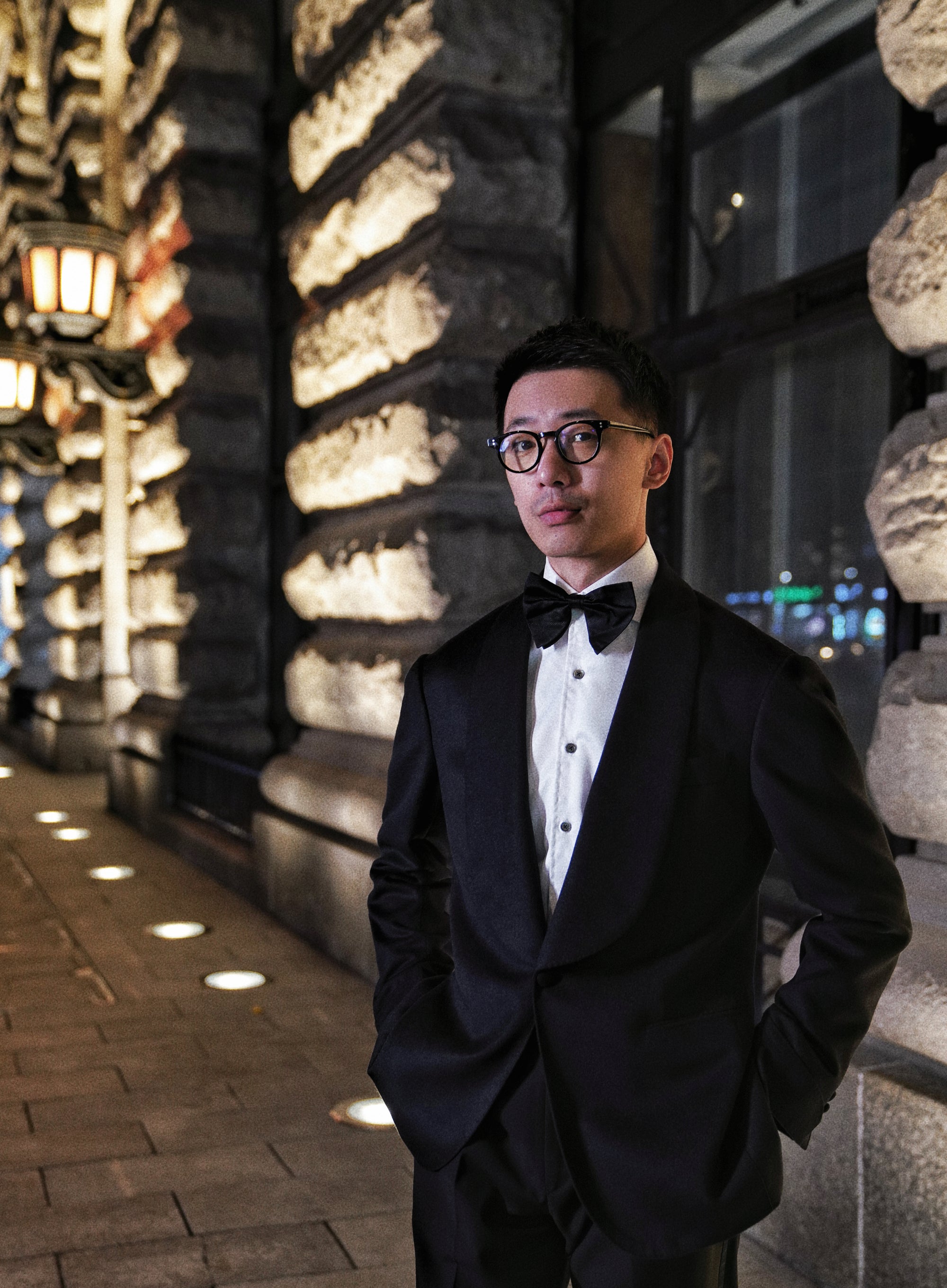 MTO Black Shawl Lapel Dinner Jacket #249