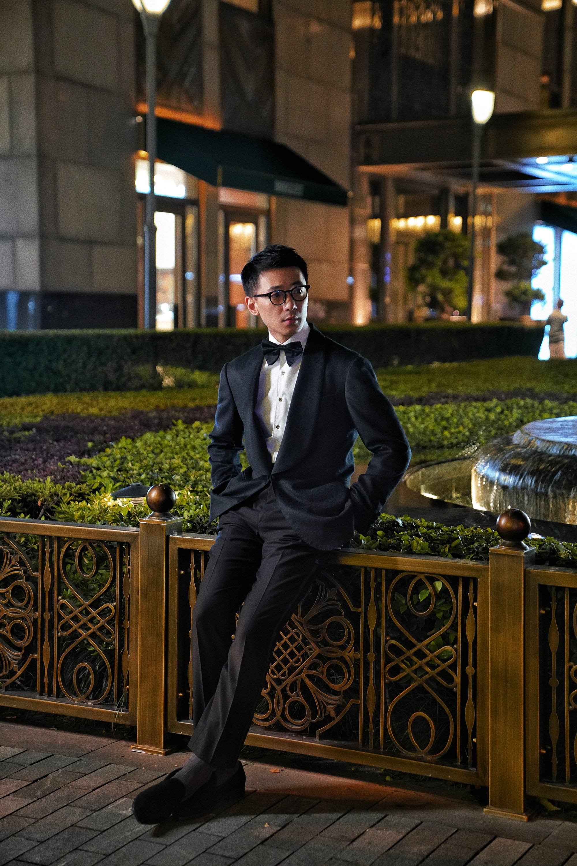 MTO Black Shawl Lapel Dinner Jacket #249