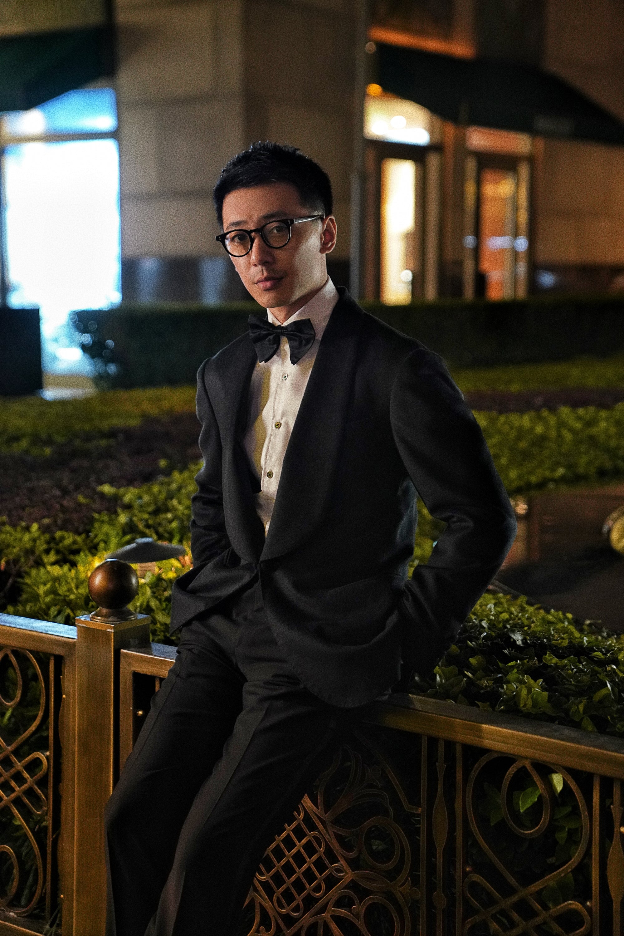 MTO Black Shawl Lapel Dinner Jacket #249