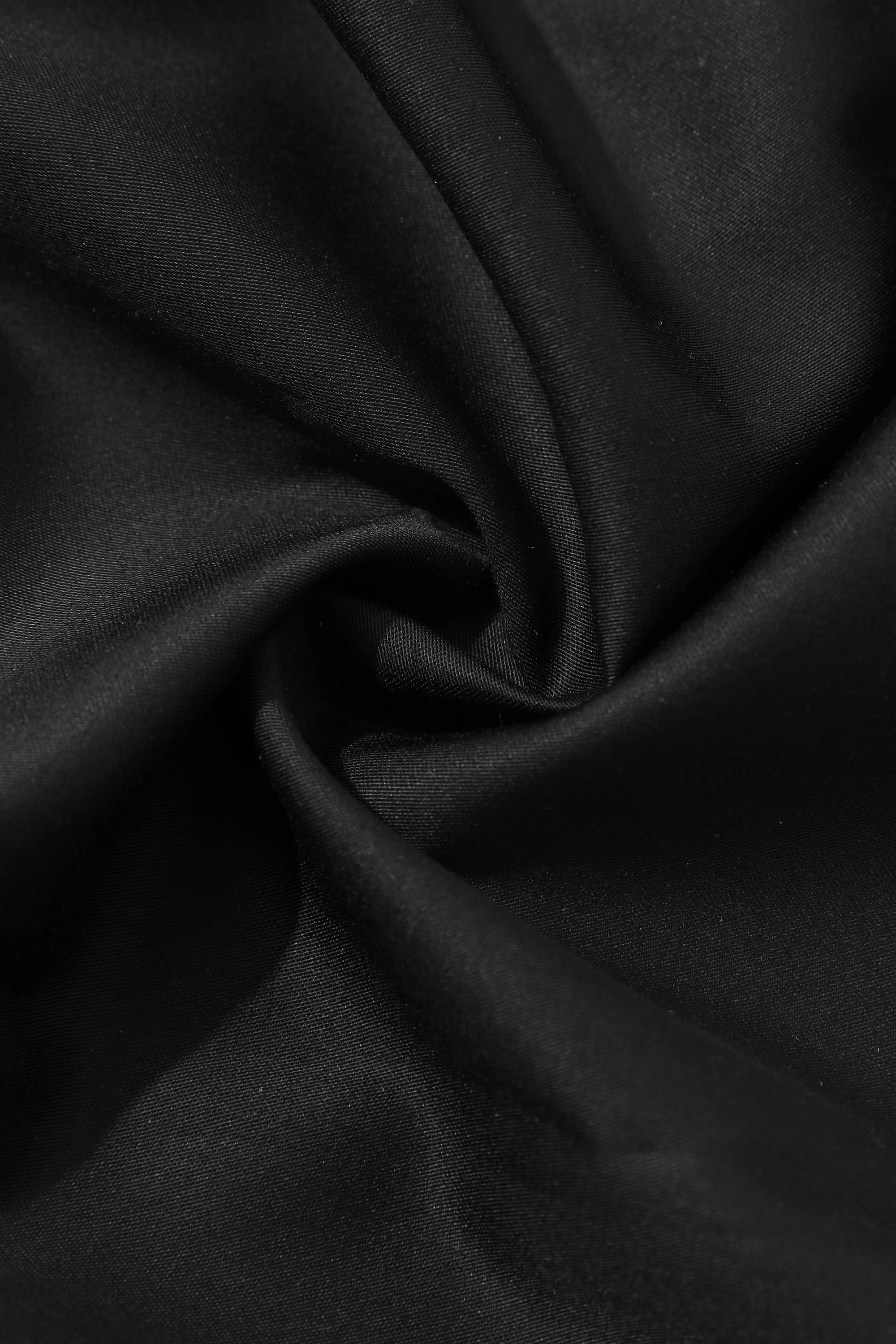 MTO Black 160s Cotton Shirt