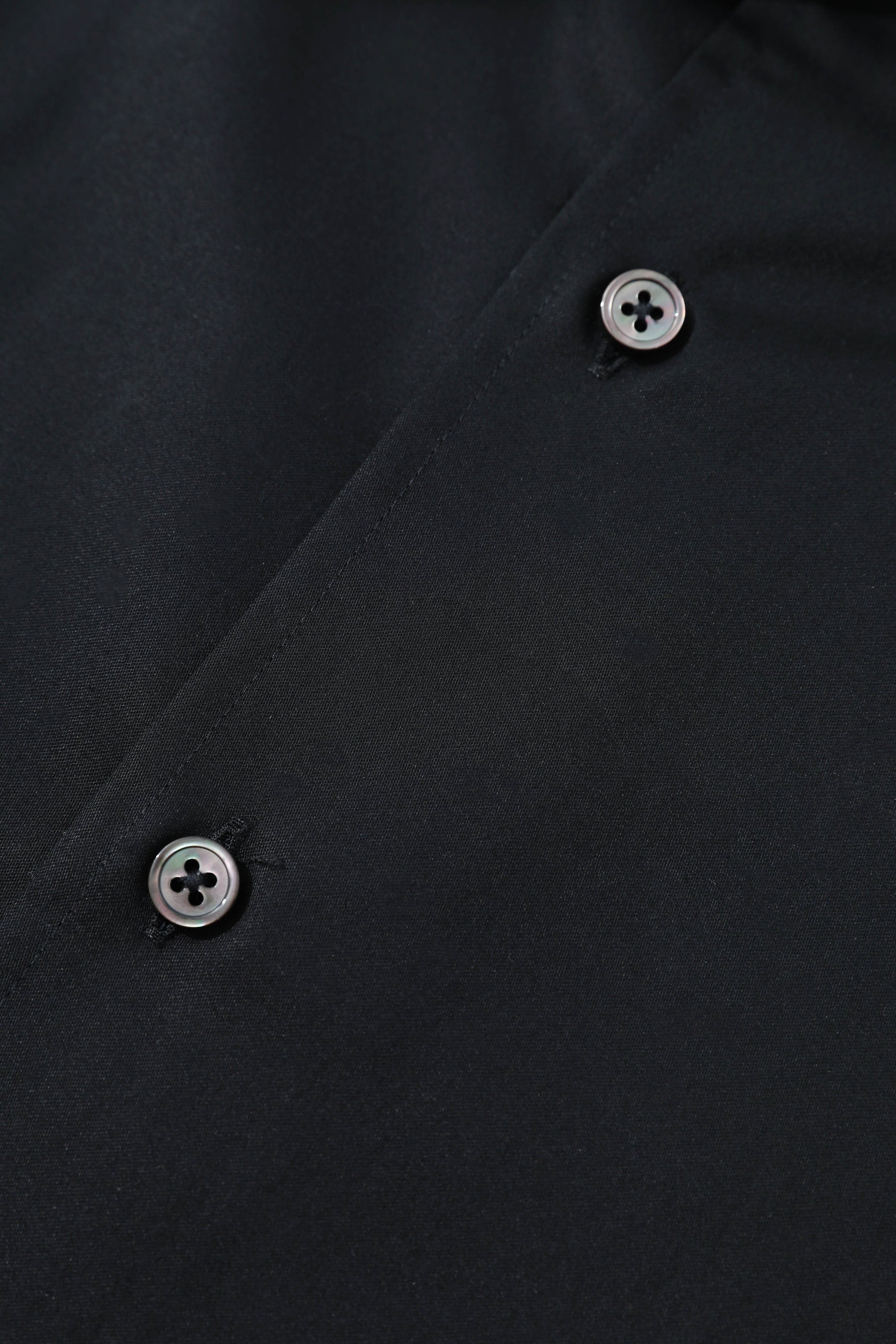 MTO Black 160s Cotton Shirt