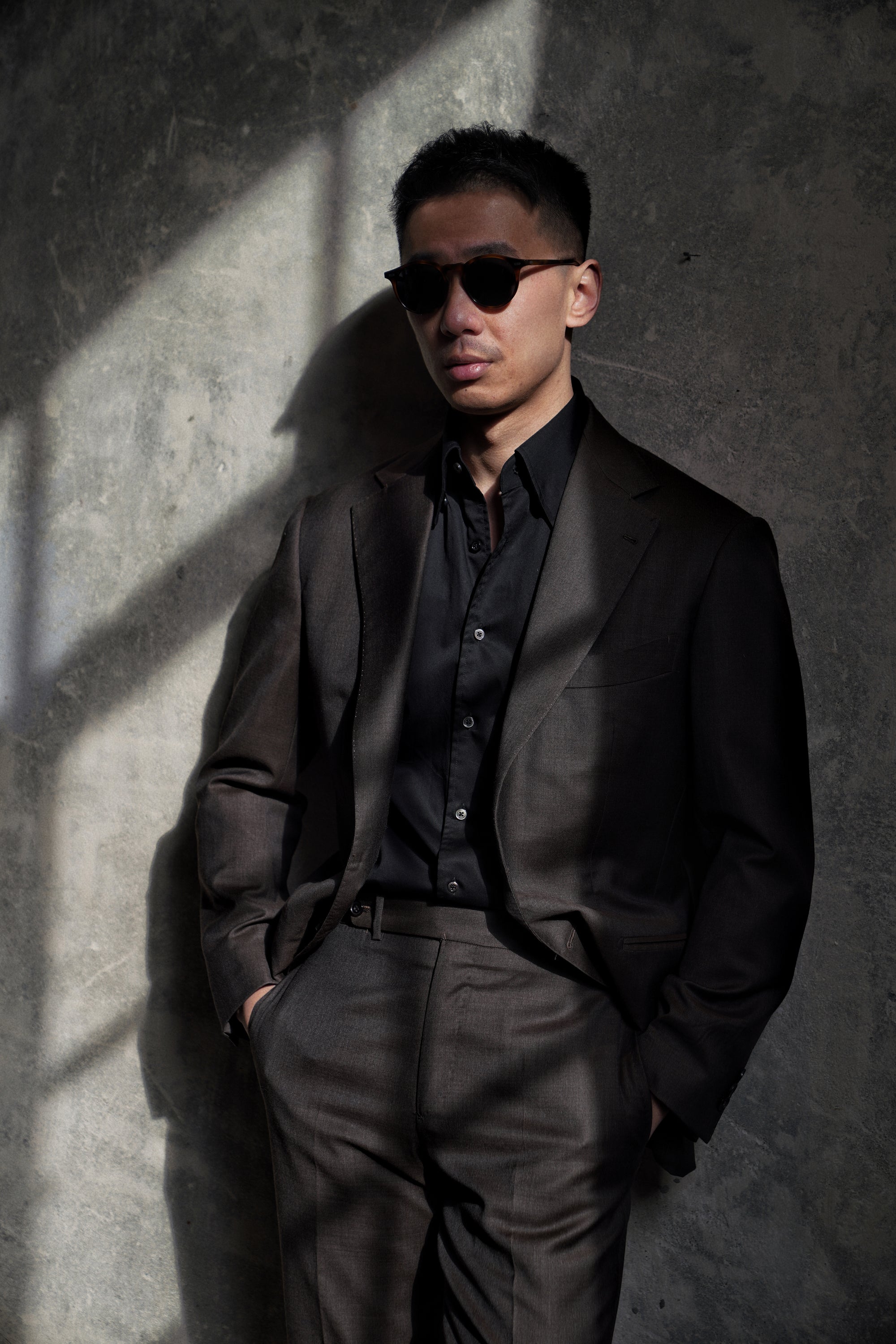 MTO Black 160s Cotton Shirt