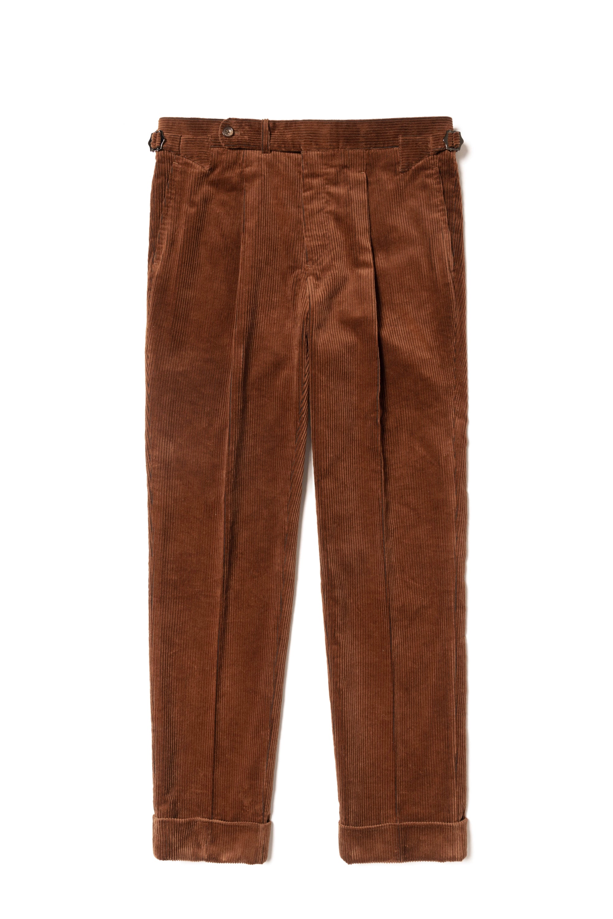 Tobacco Cashmere Blending Corduroy Suit #5