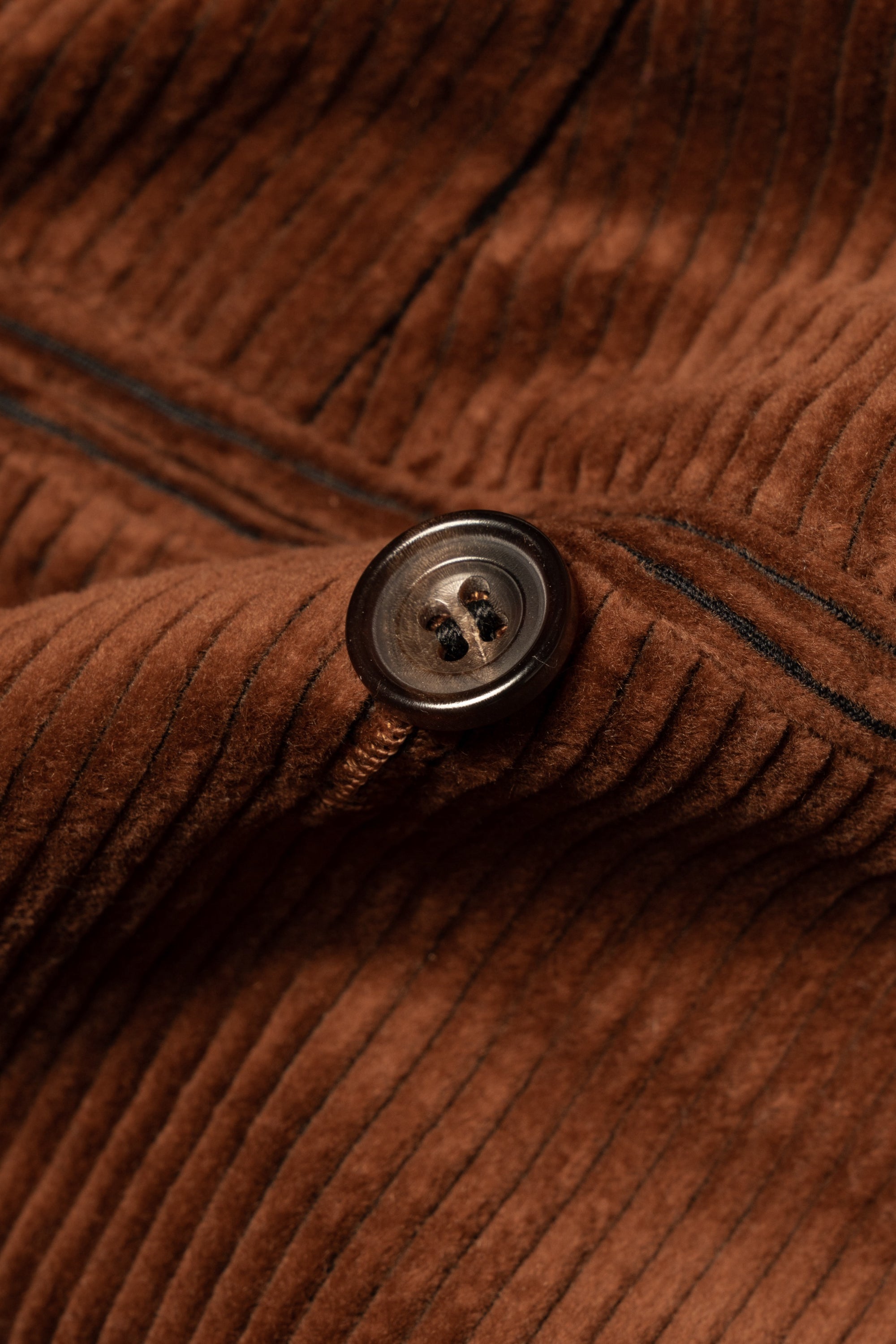 Tobacco Cashmere Blending Corduroy Suit #5