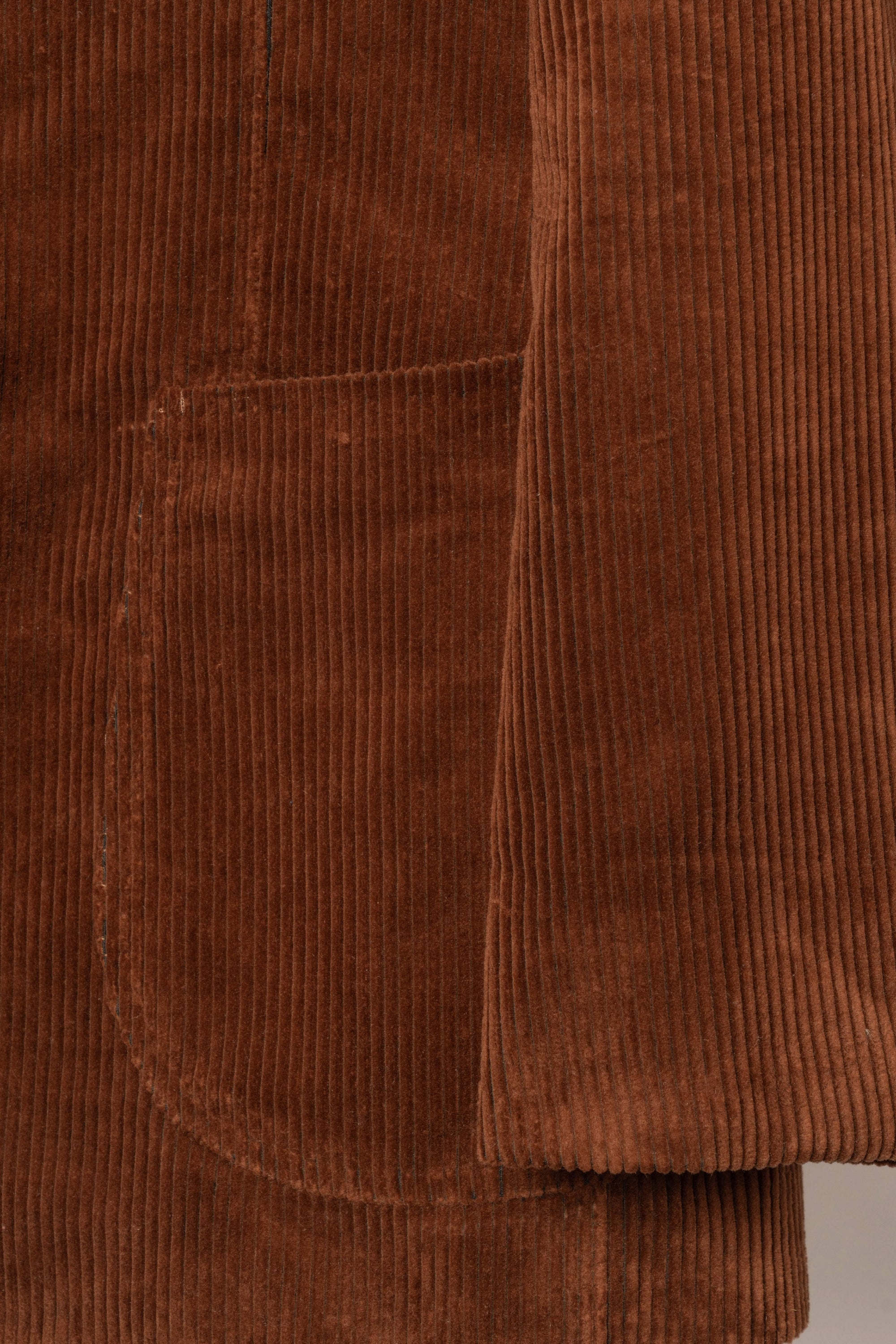 Tobacco Cashmere Blending Corduroy Suit #5