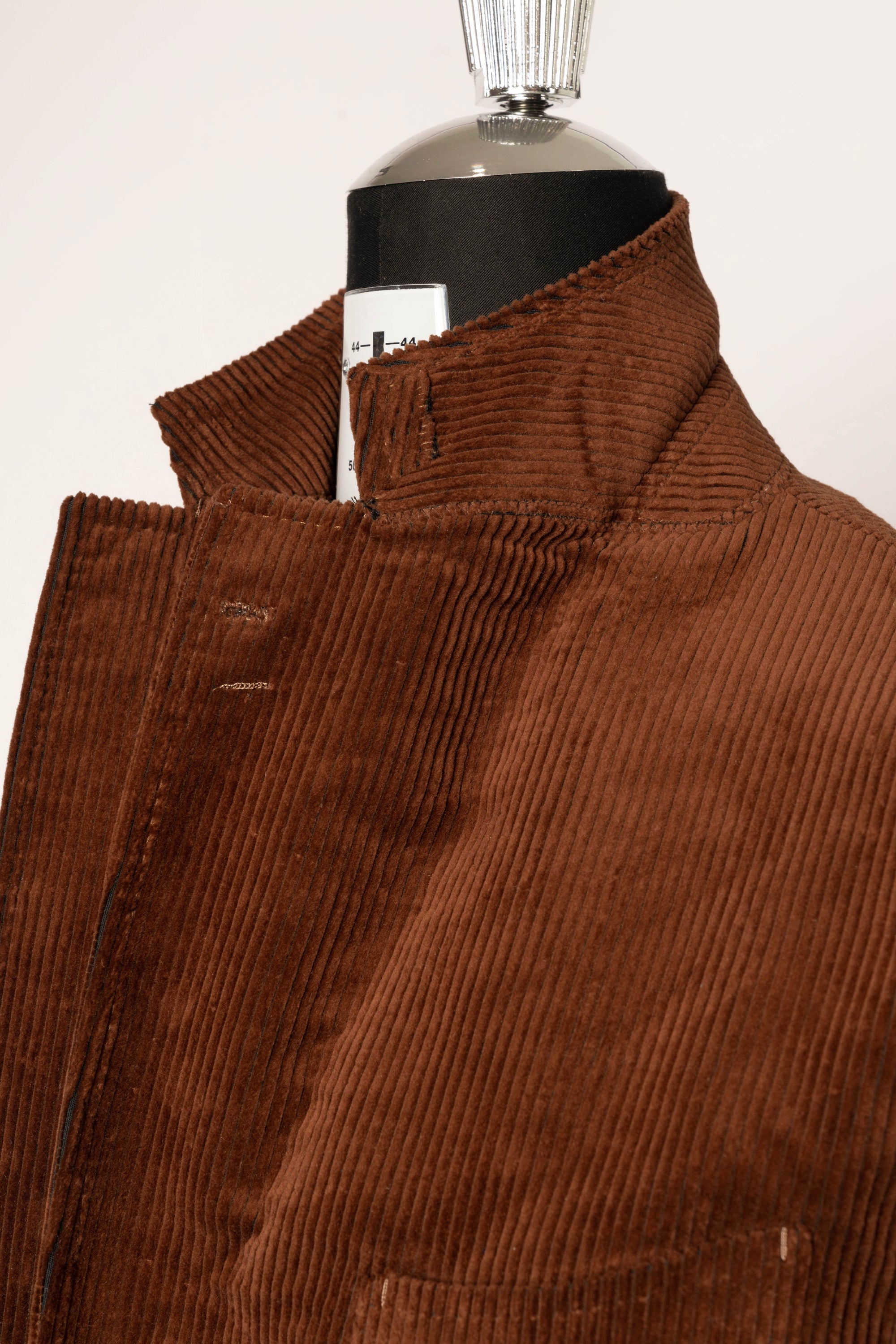Tobacco Cashmere Blending Corduroy Suit #5