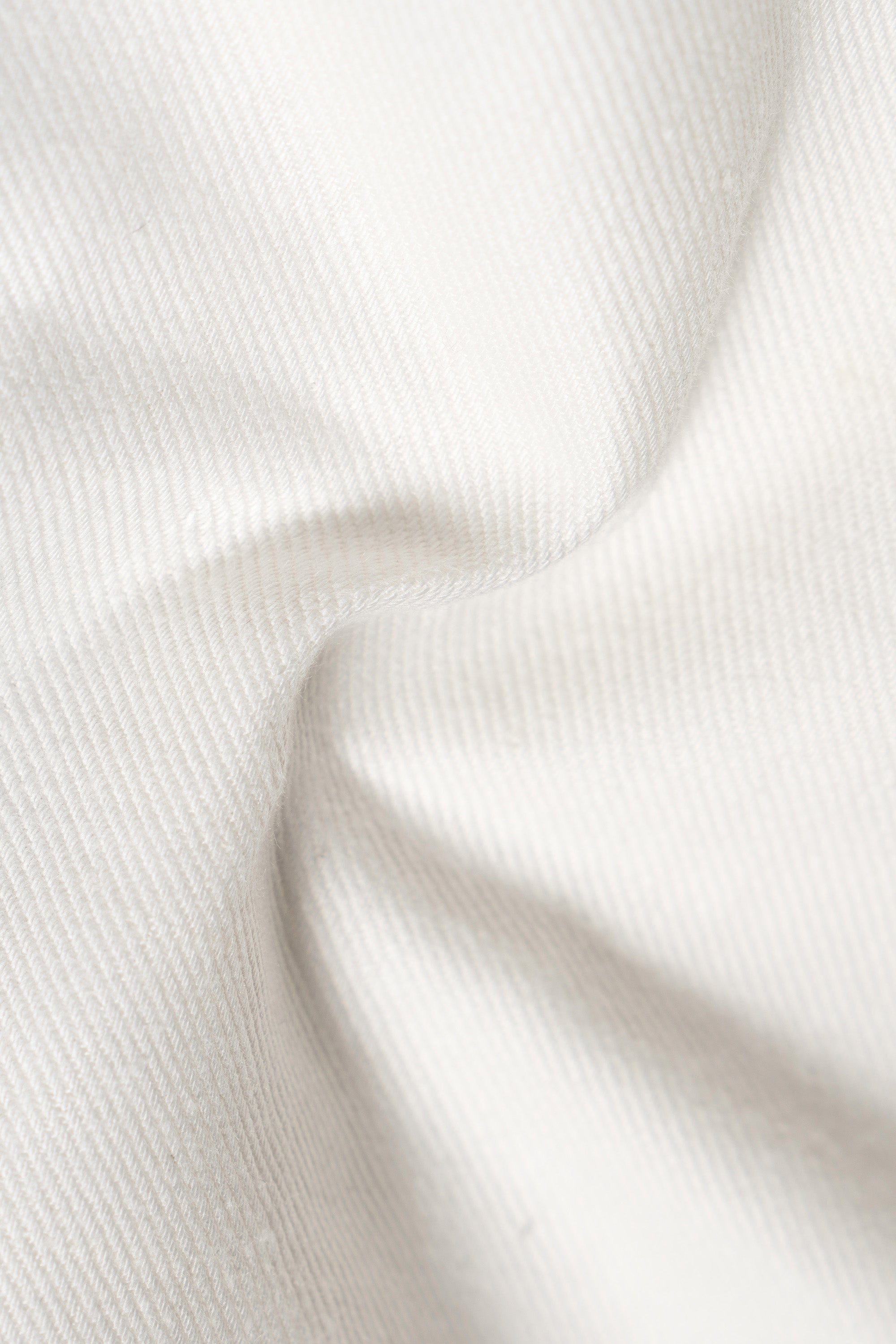 White Linen Cotton Blending Shorts