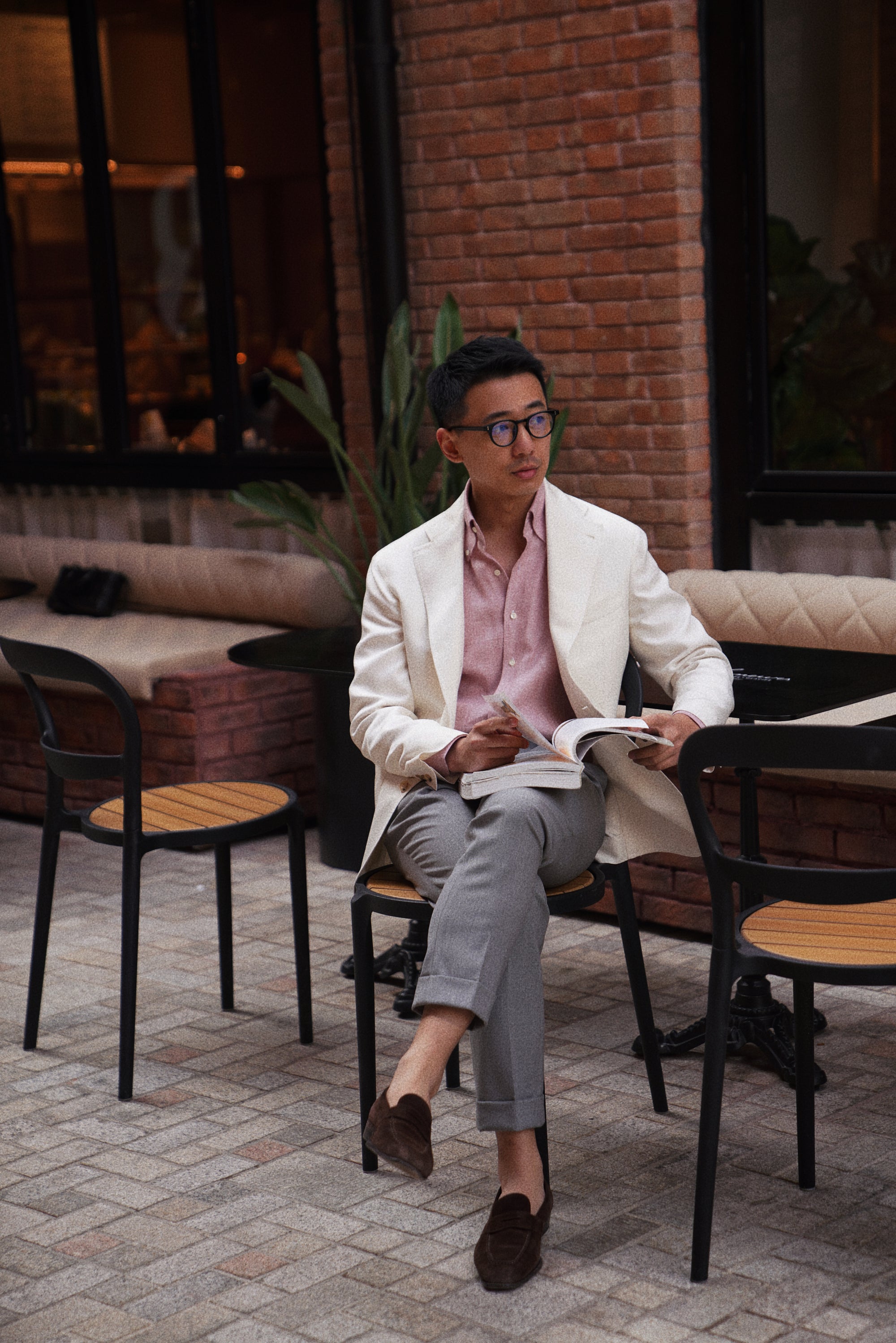 White Dupioni Silk Jacket #301