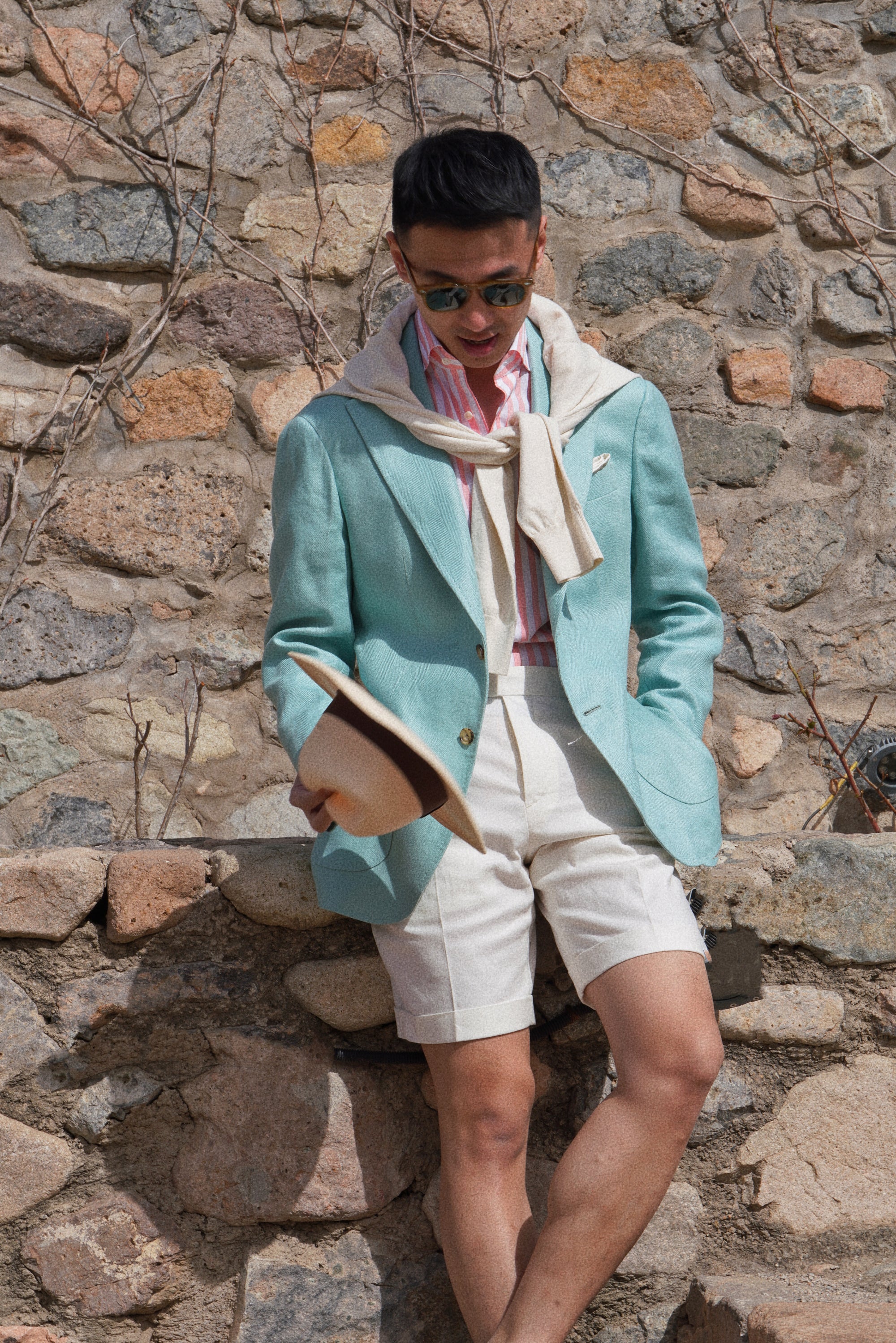 MTO Pink Stripe Cotton Shirt