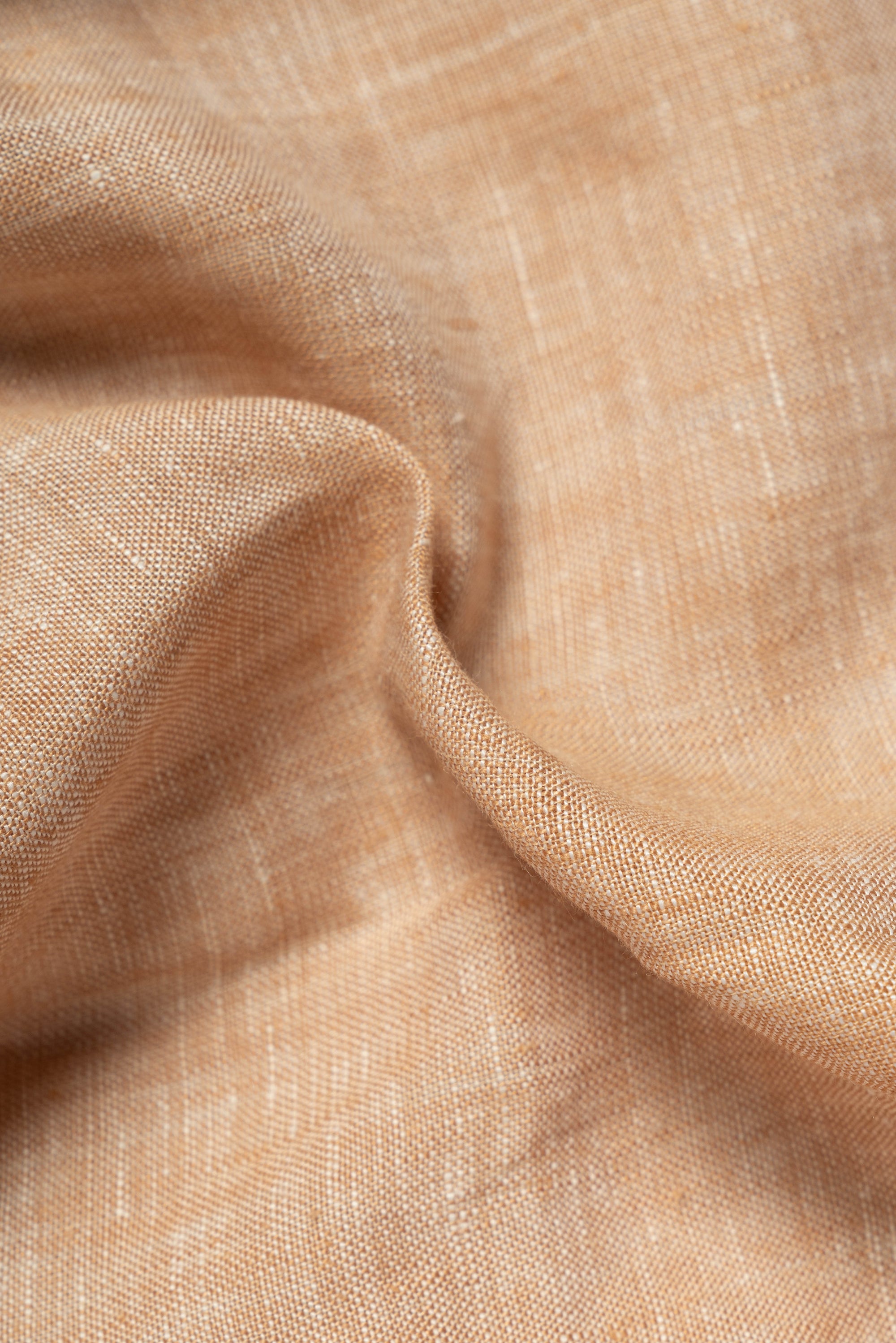 MTO Tangerine Linen Shirt