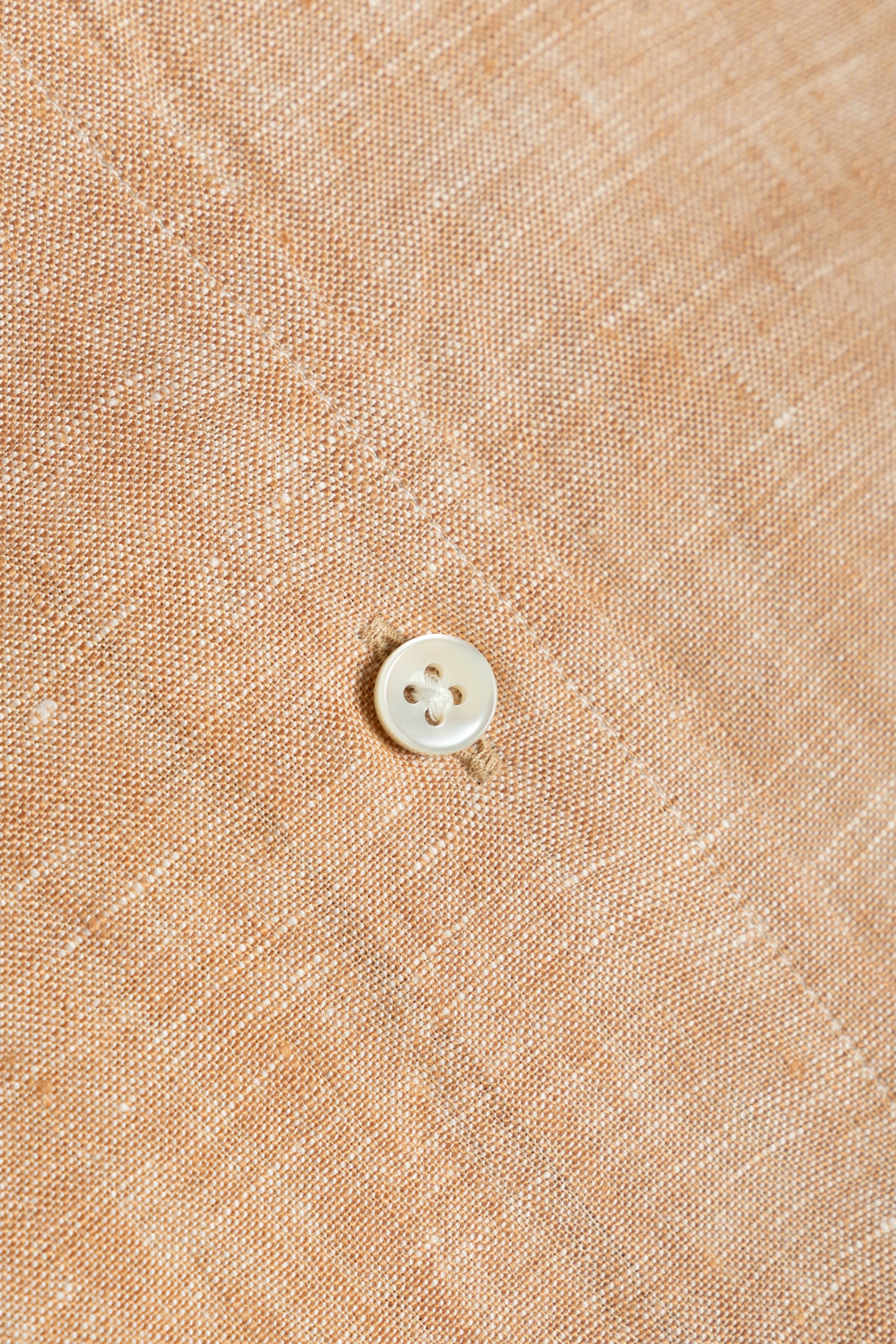 MTO Tangerine Linen Shirt