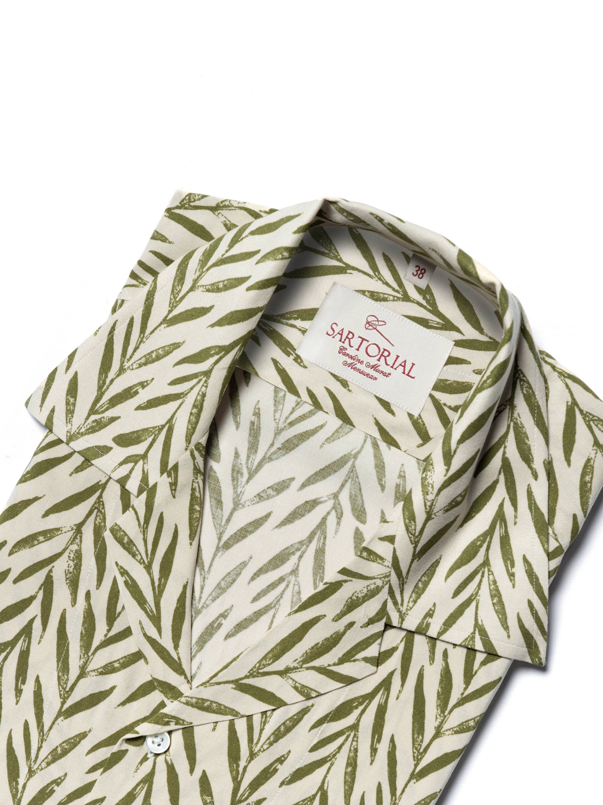 MTO Leaf Pattern Cuban Shirt