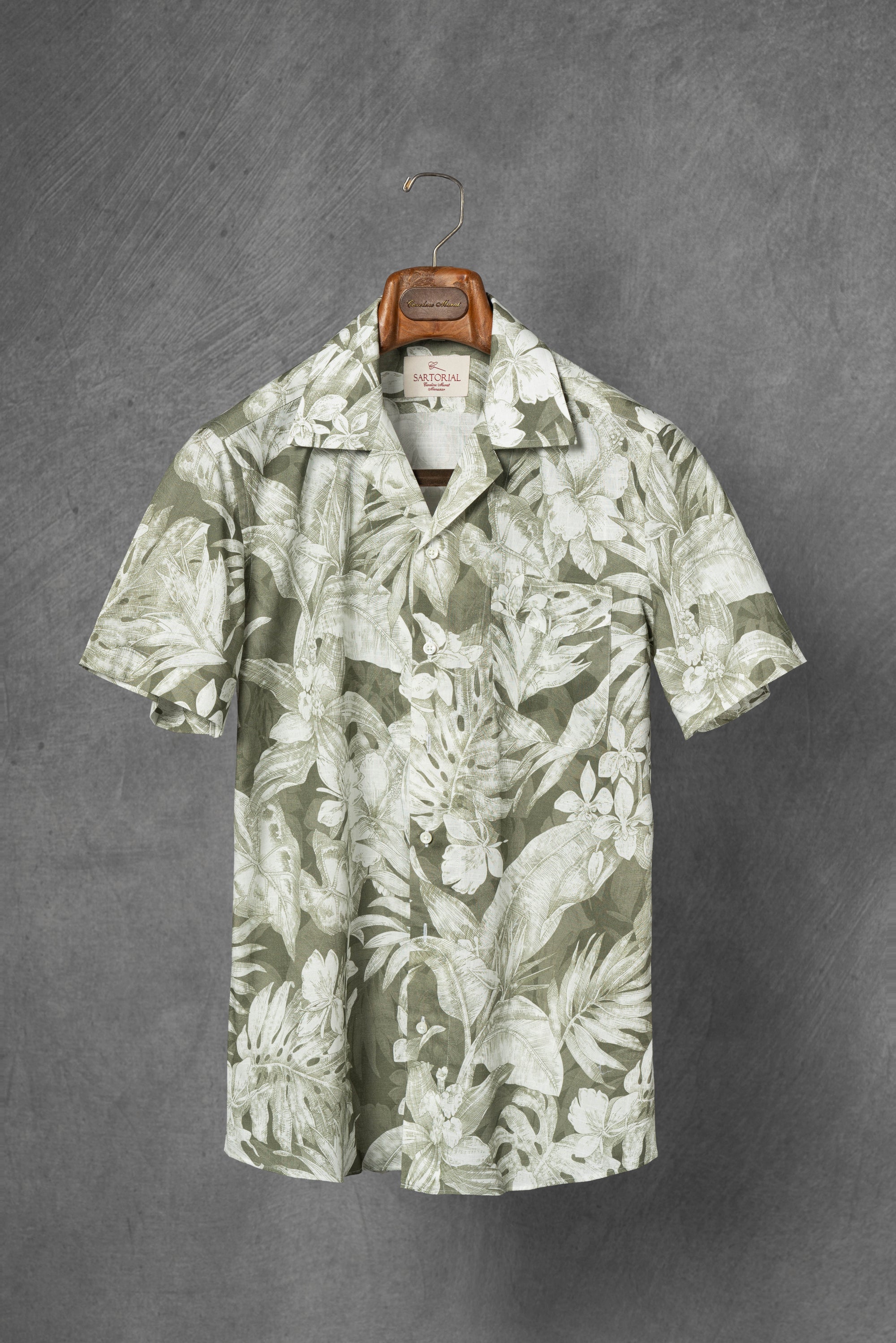 MTO Jungle Pattern Cuban Shirt
