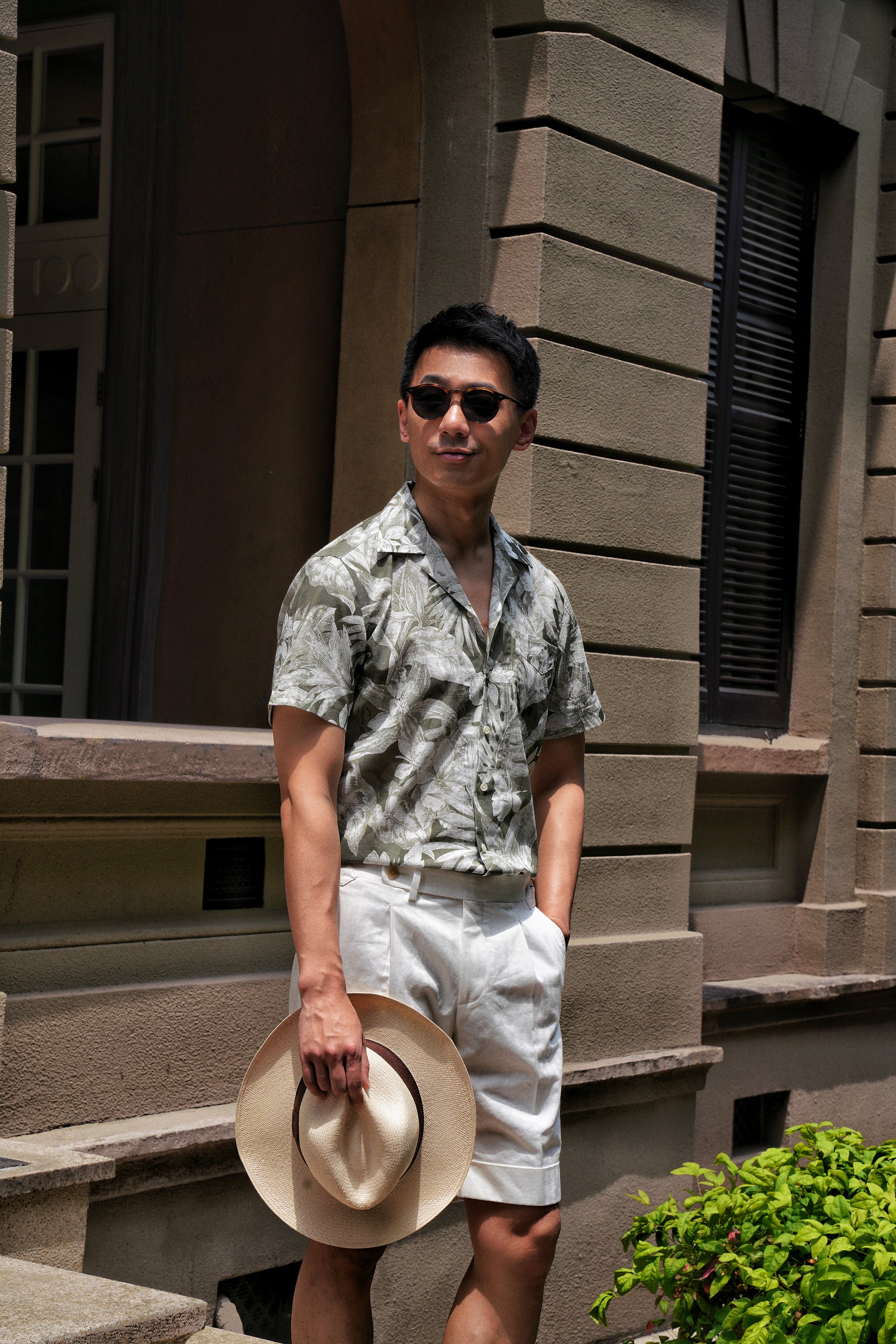 MTO Jungle Pattern Cuban Shirt