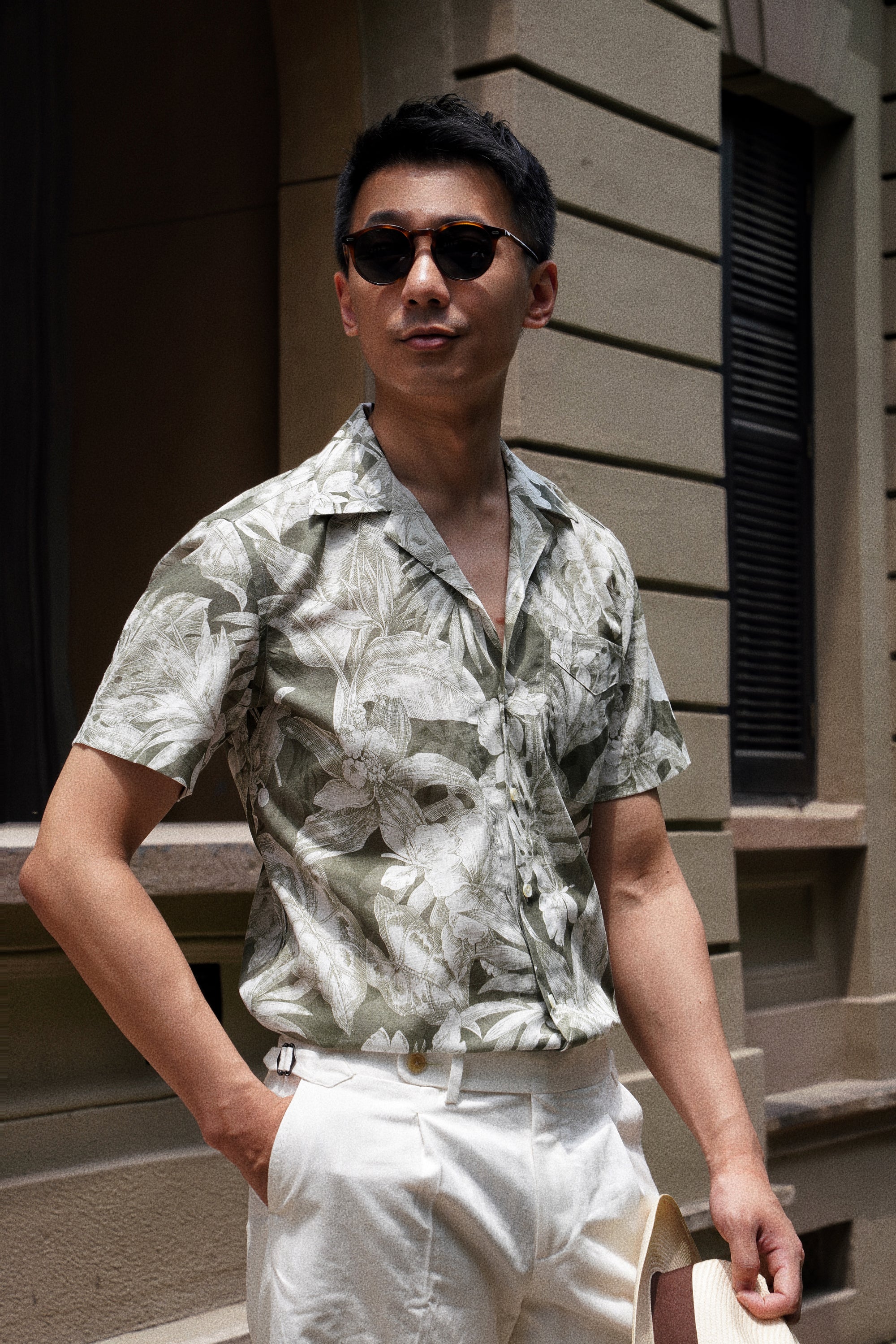 MTO Jungle Pattern Cuban Shirt