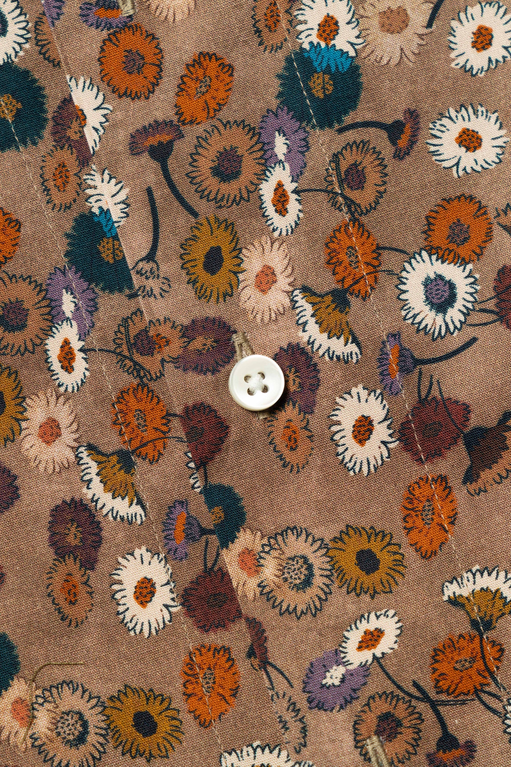 MTO Dandelion Pattern Cuban Shirt