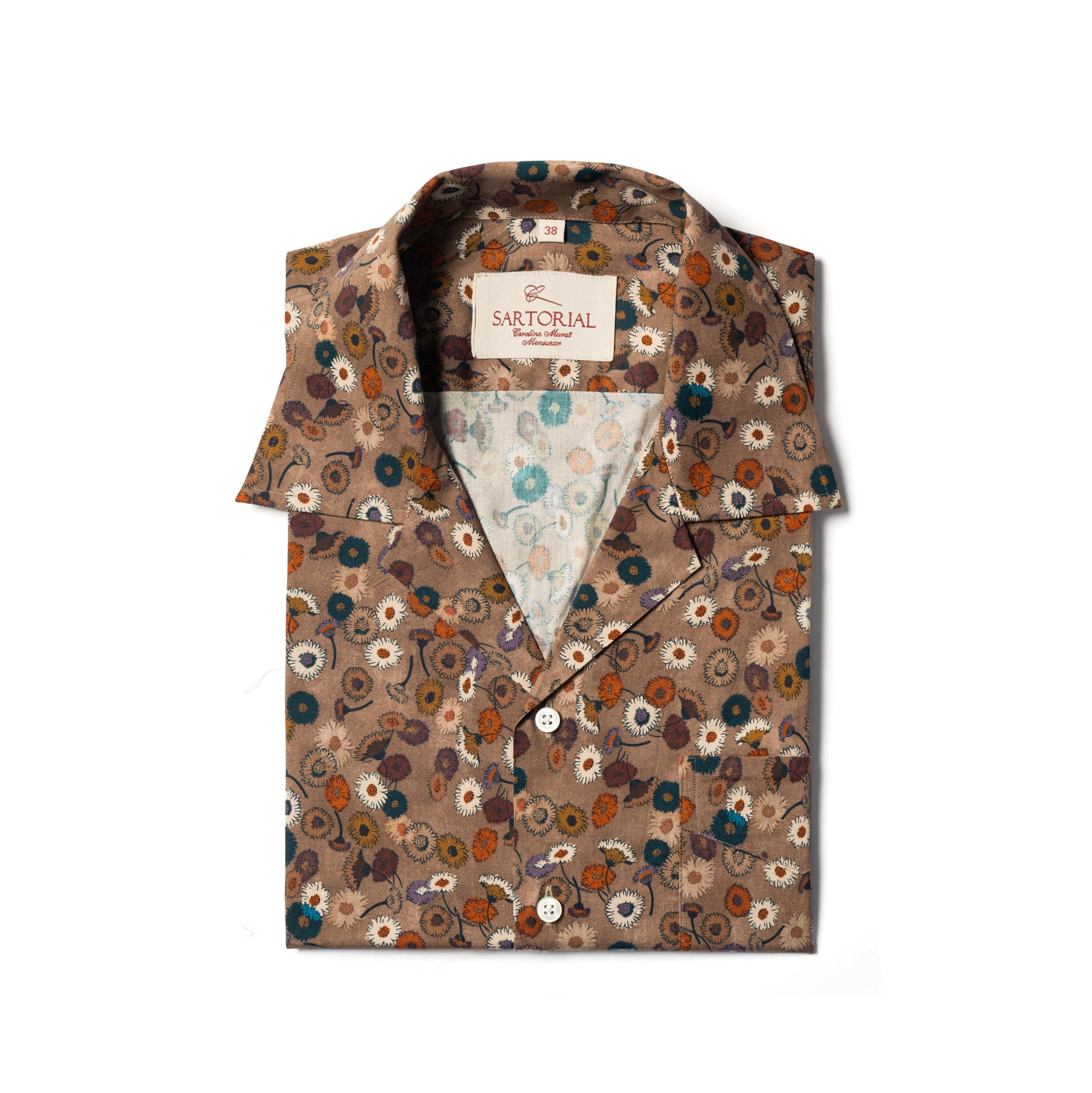MTO Dandelion Pattern Cuban Shirt