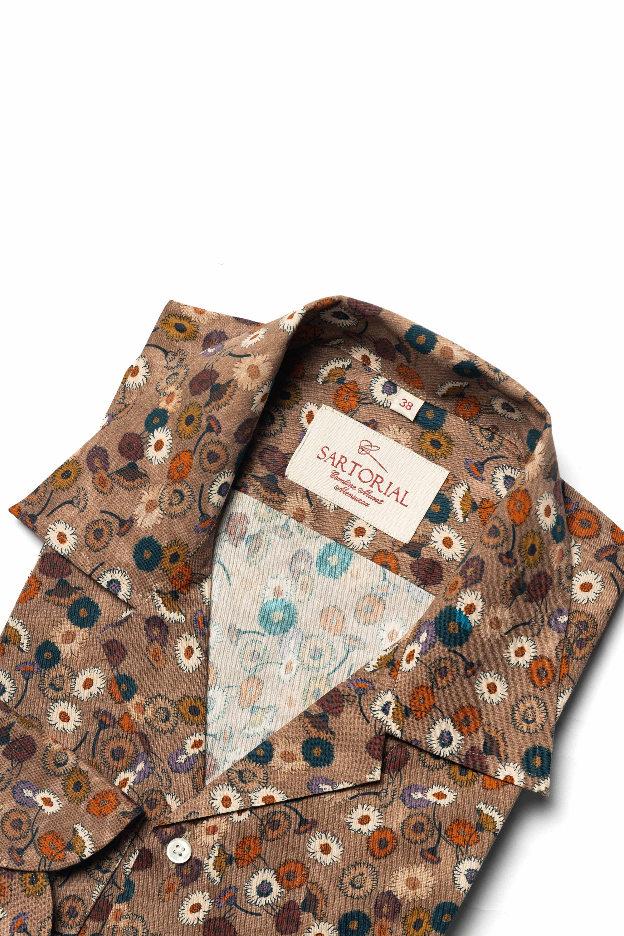 MTO Dandelion Pattern Cuban Shirt