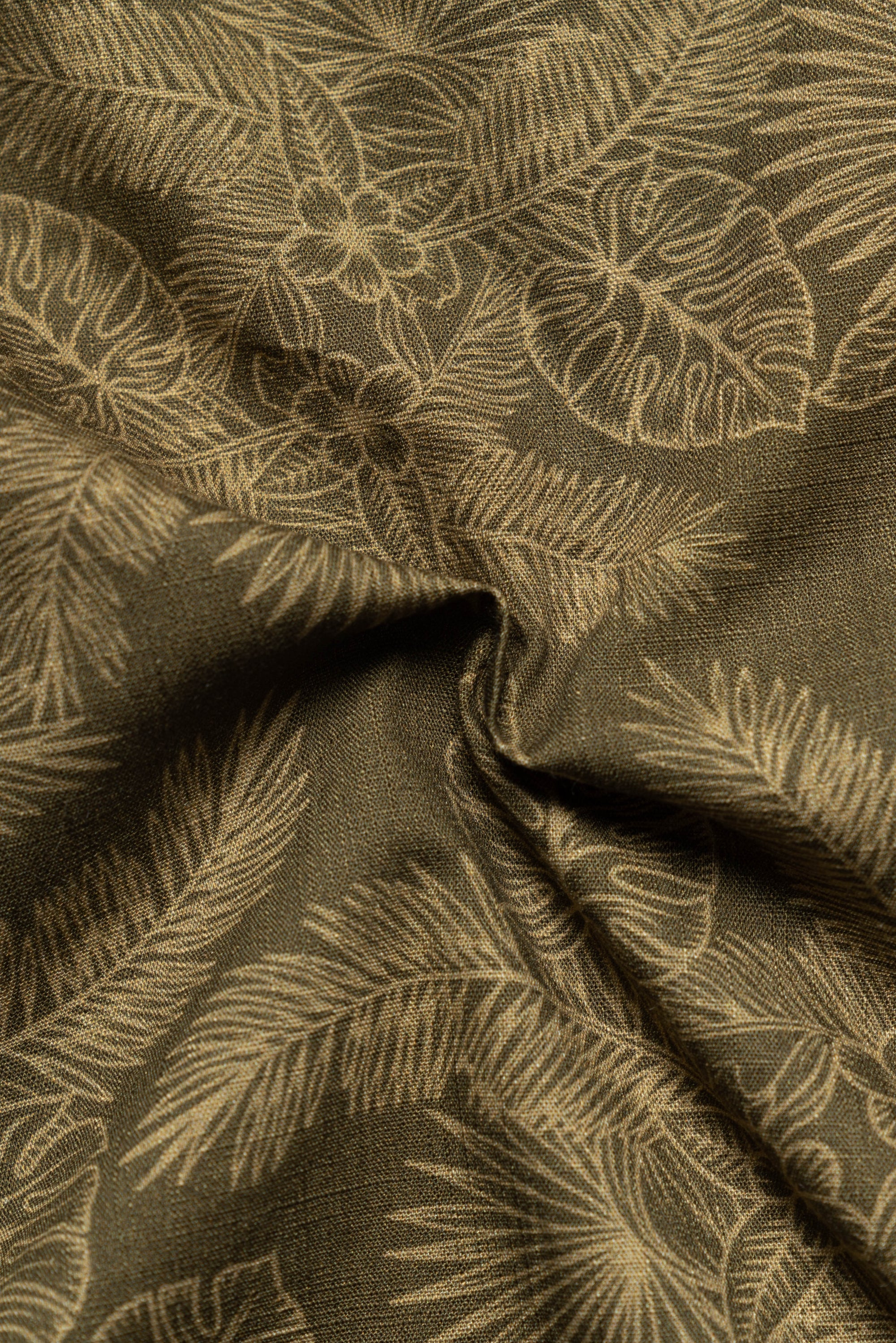 MTO Tropical Pattern Cuban Shirt