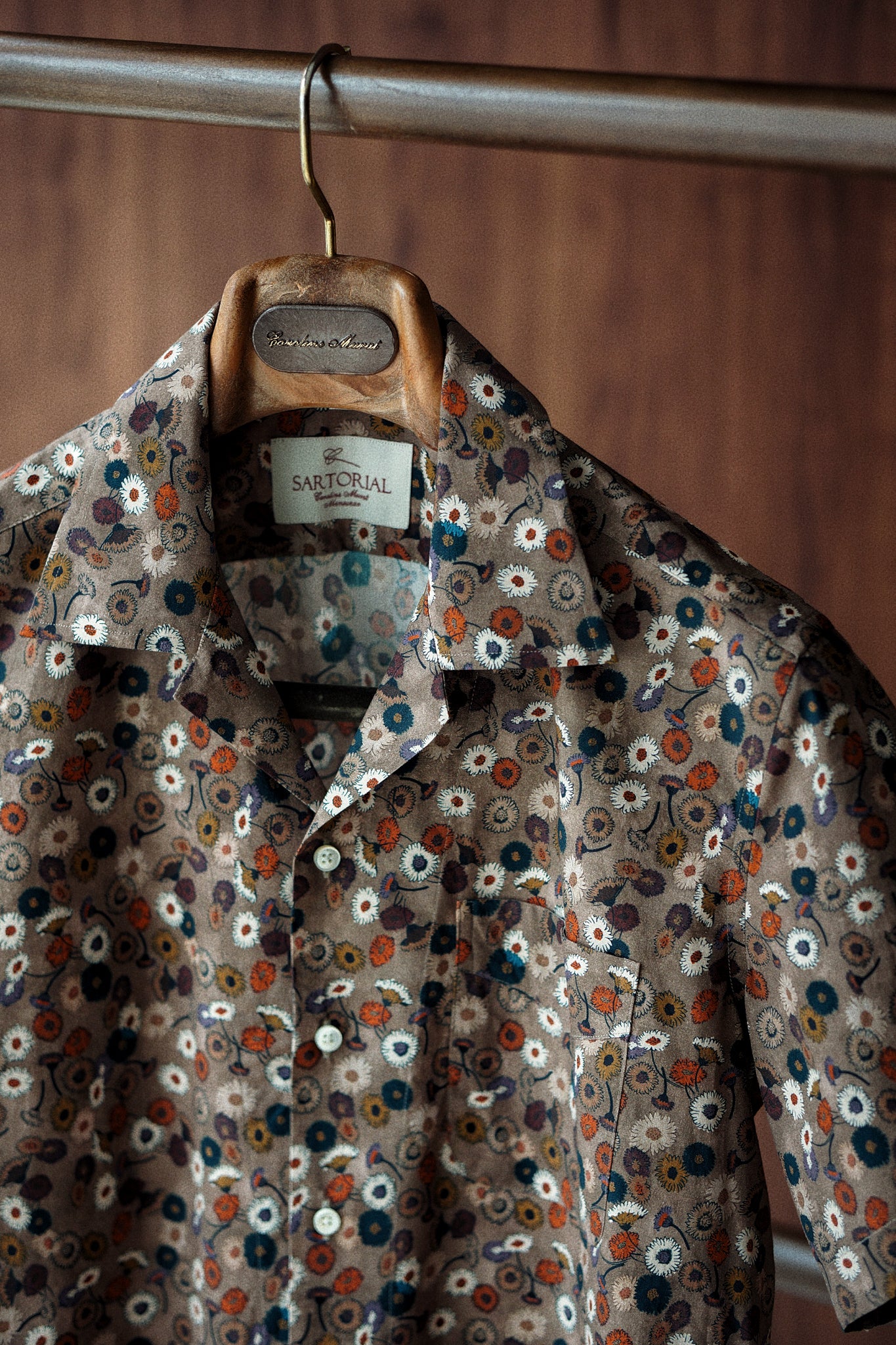 MTO Dandelion Pattern Cuban Shirt