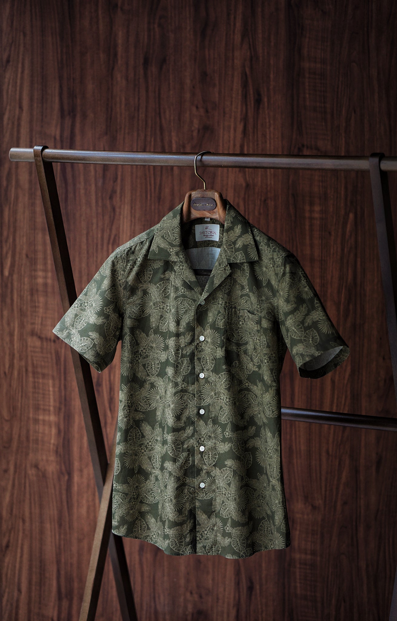 MTO Tropical Pattern Cuban Shirt