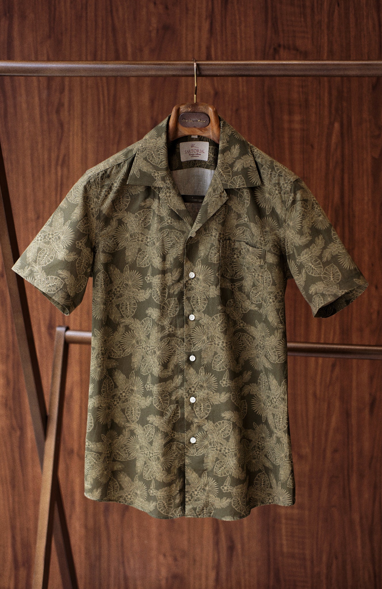 MTO Tropical Pattern Cuban Shirt