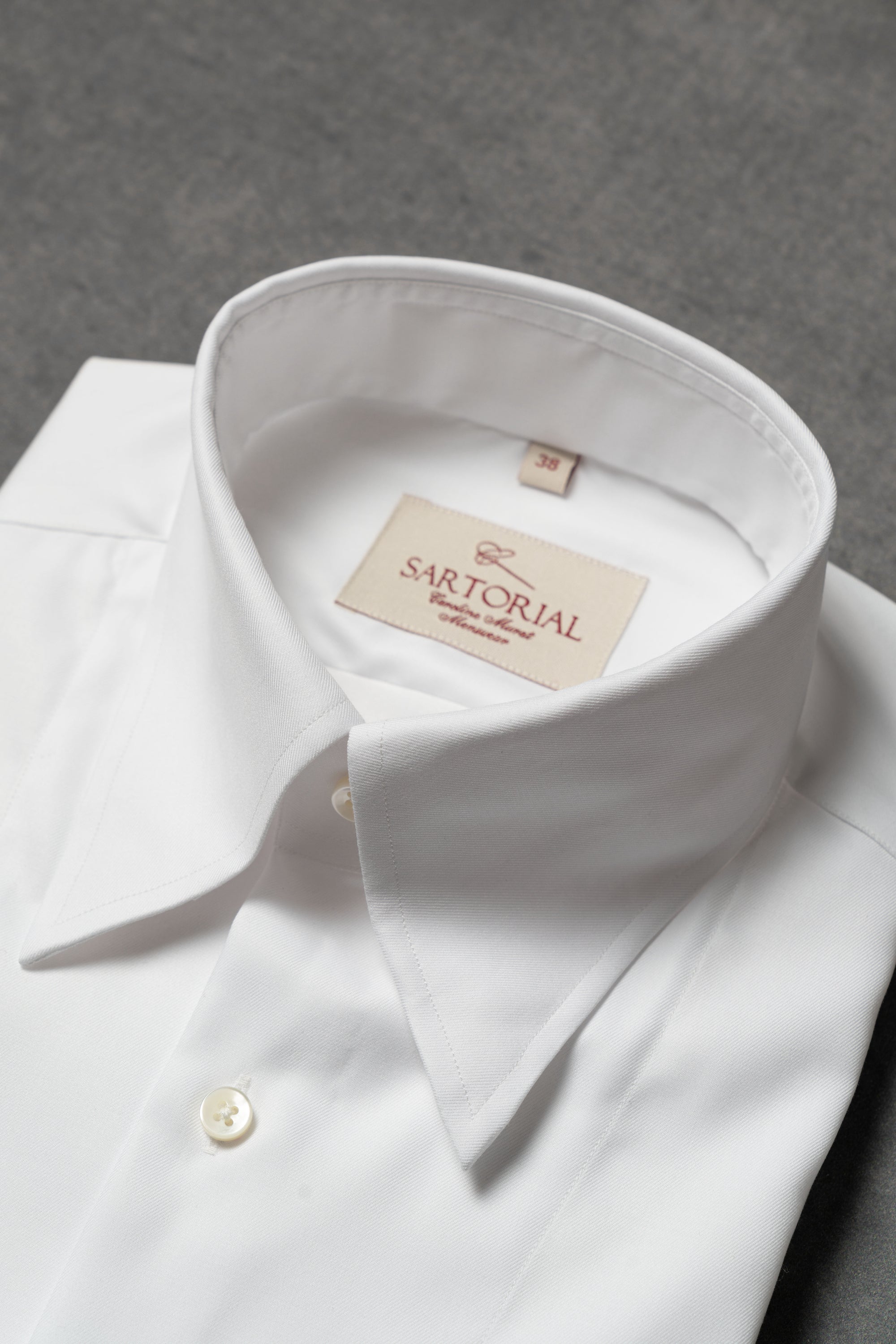 MTO White Point Collar Shirt