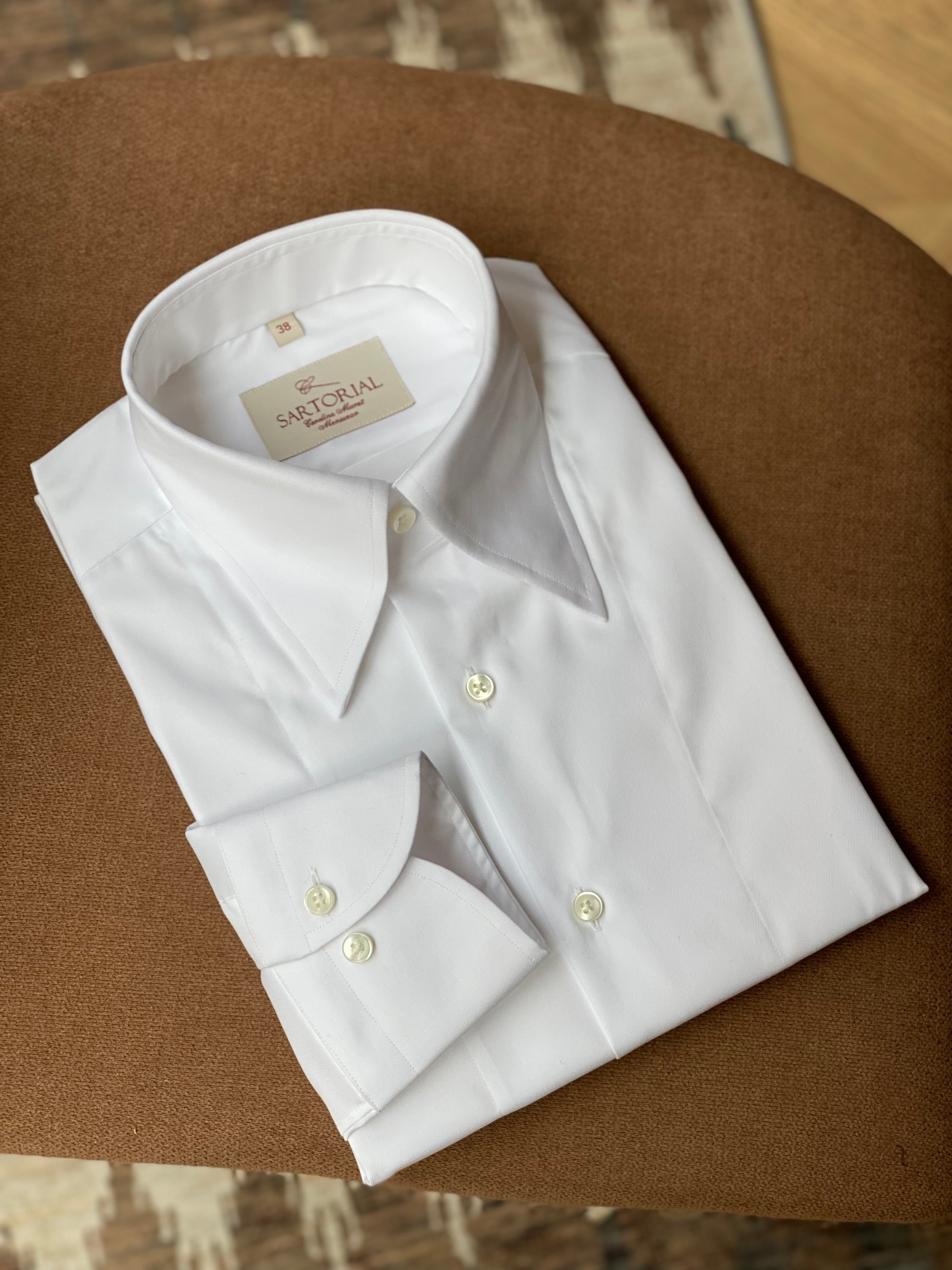 MTO White Point Collar Shirt