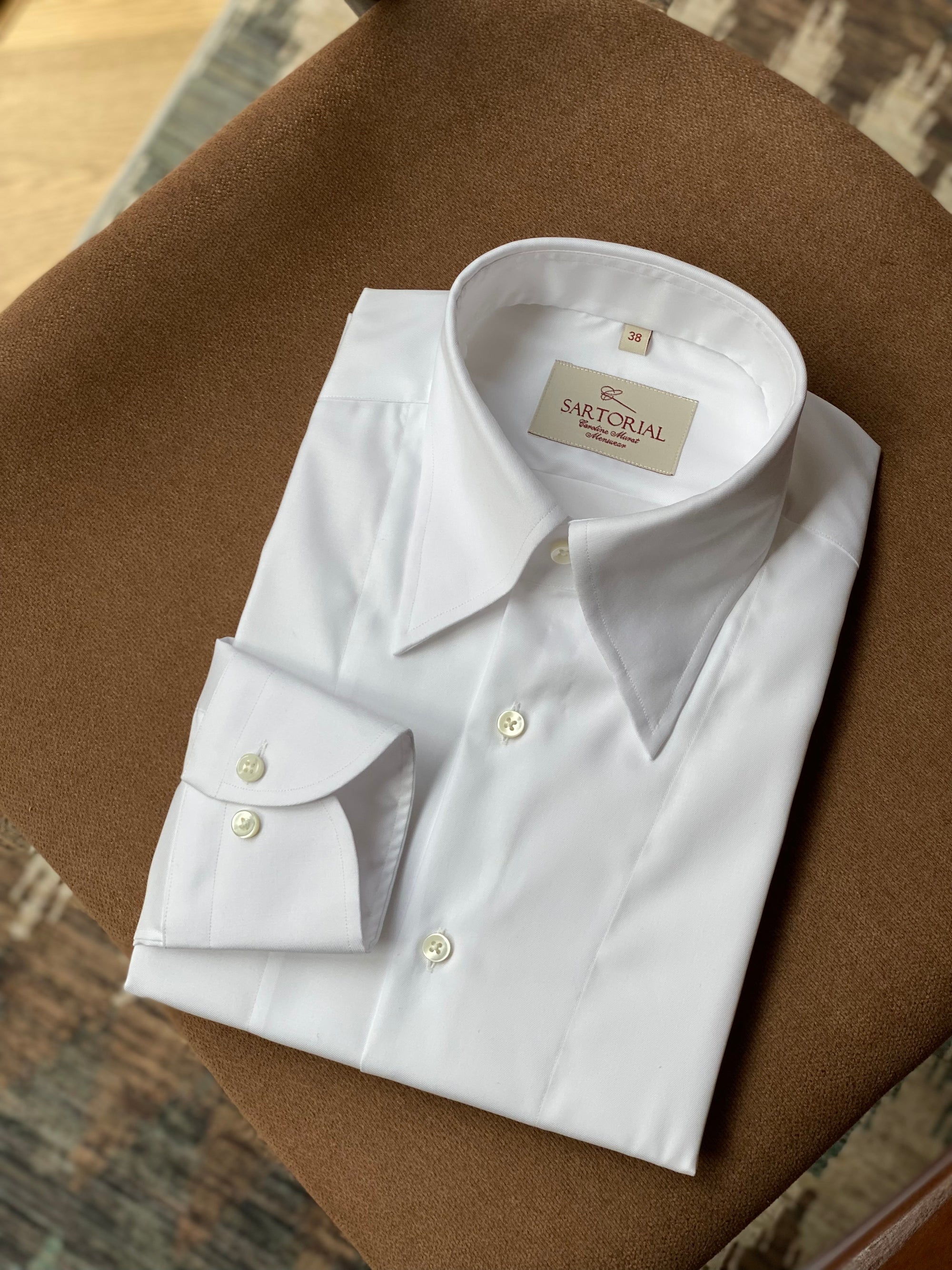 MTO White Point Collar Shirt