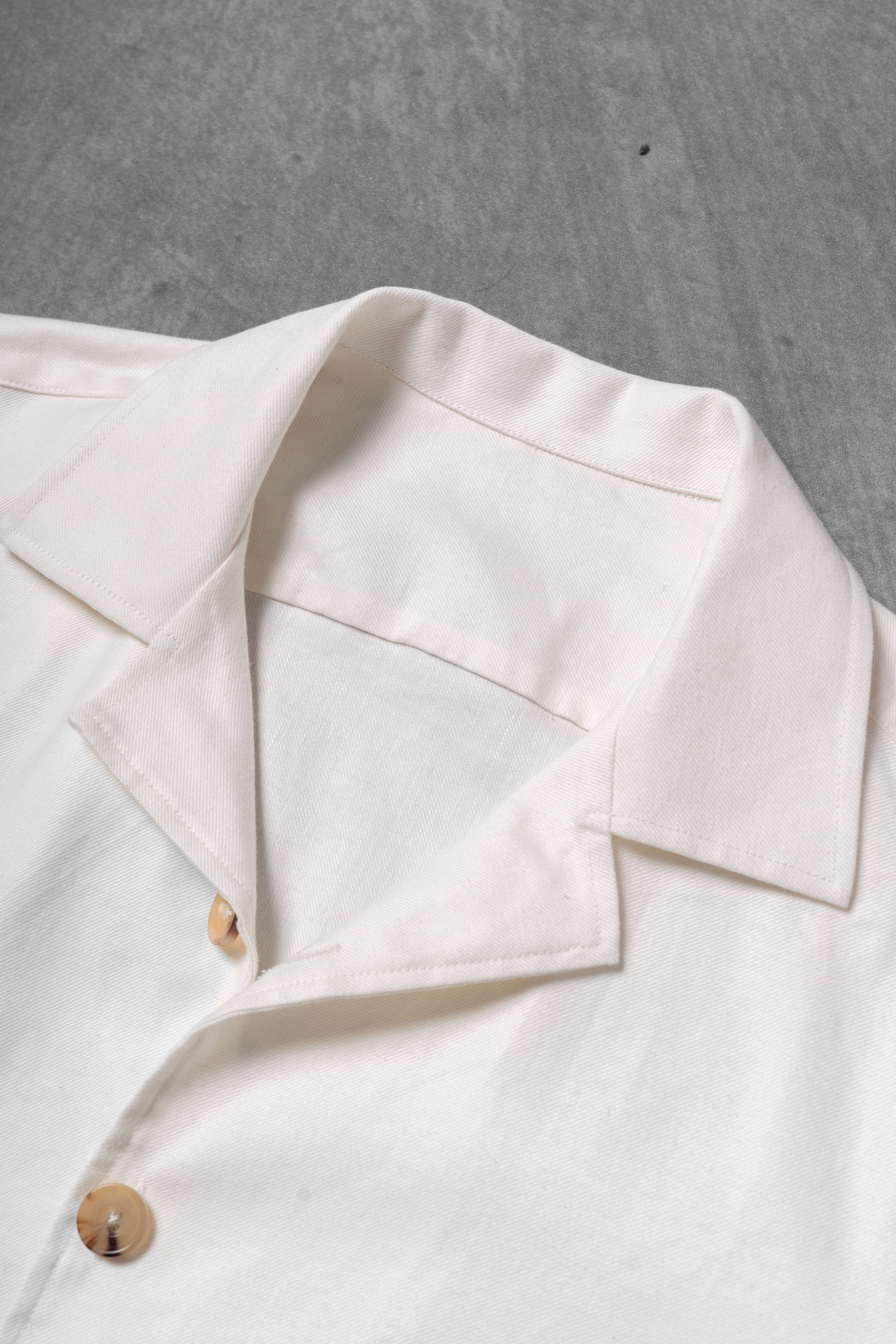 Beige Cotton Linen Blouson Jacket