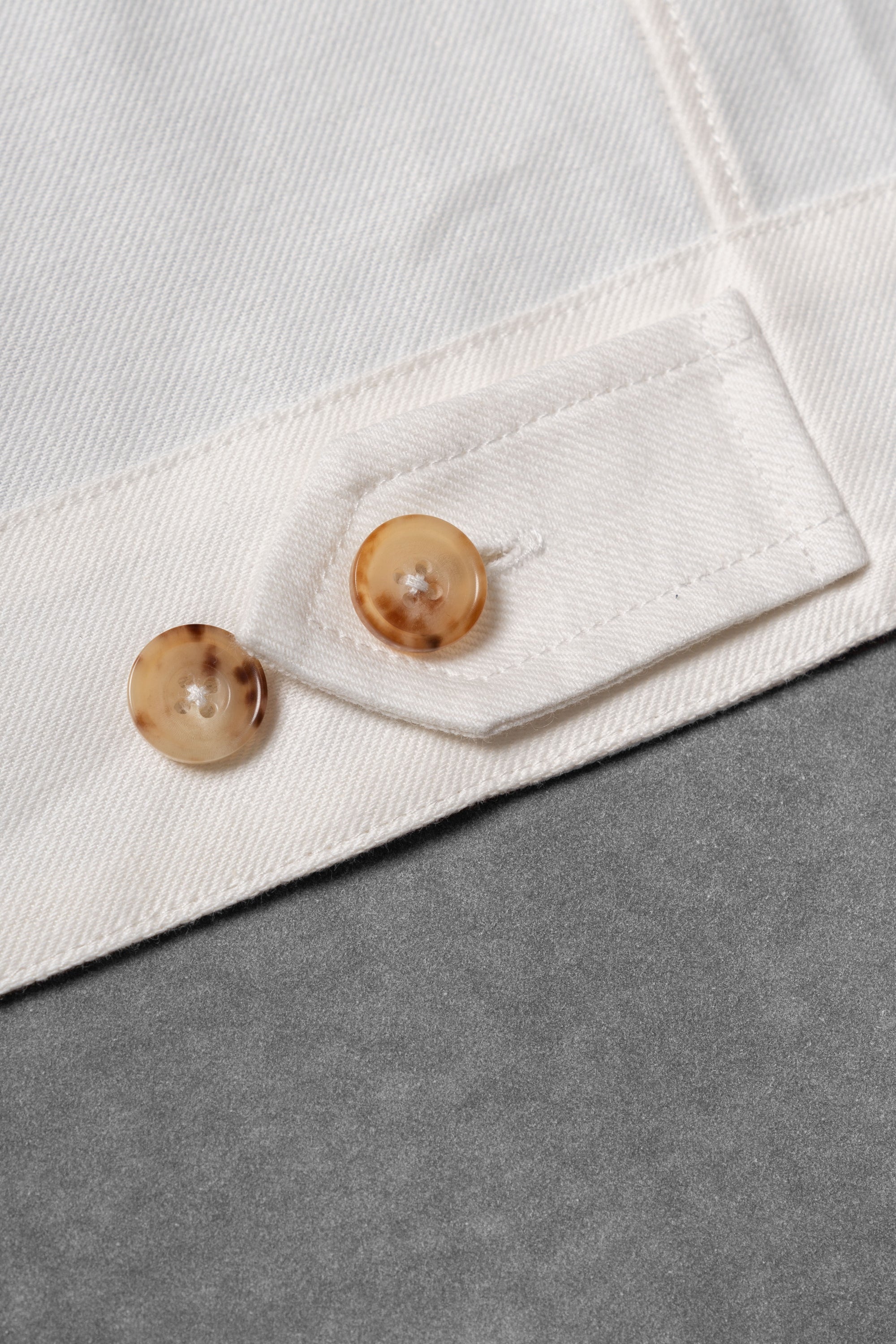 Beige Cotton Linen Blouson Jacket
