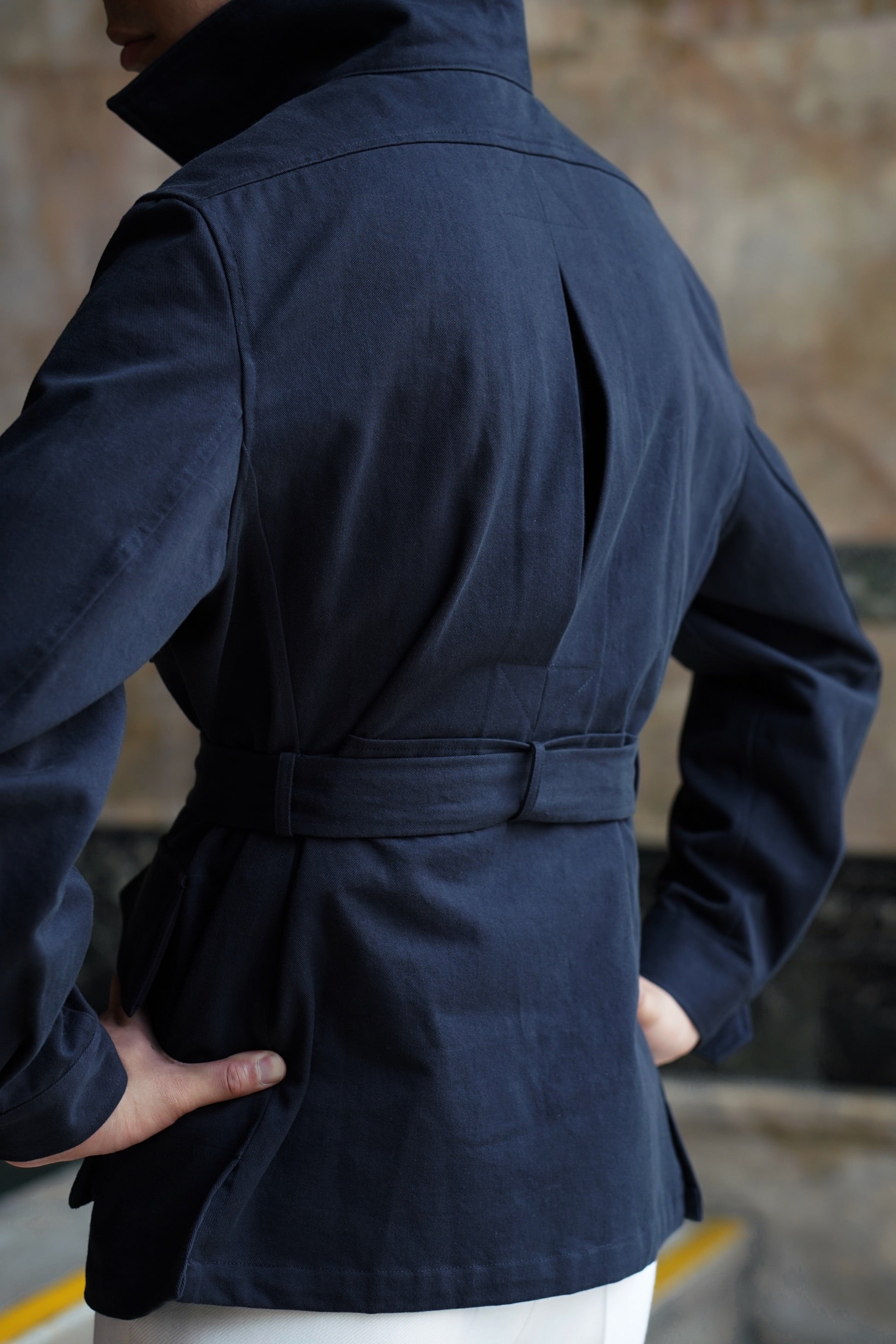 Navy Supima Cotton M42 Jacket