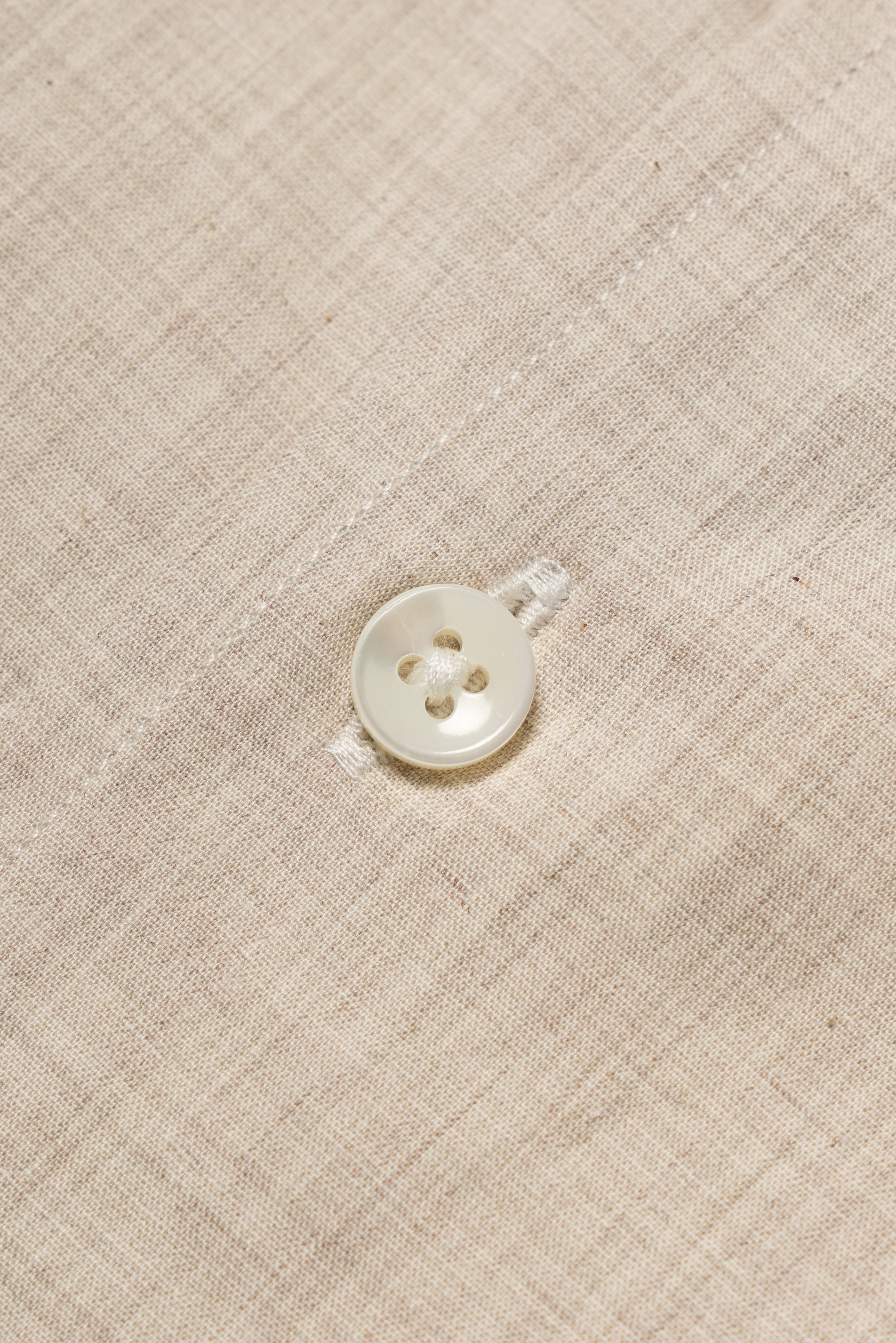MTO Oatmeal Pima Cotton Shirt