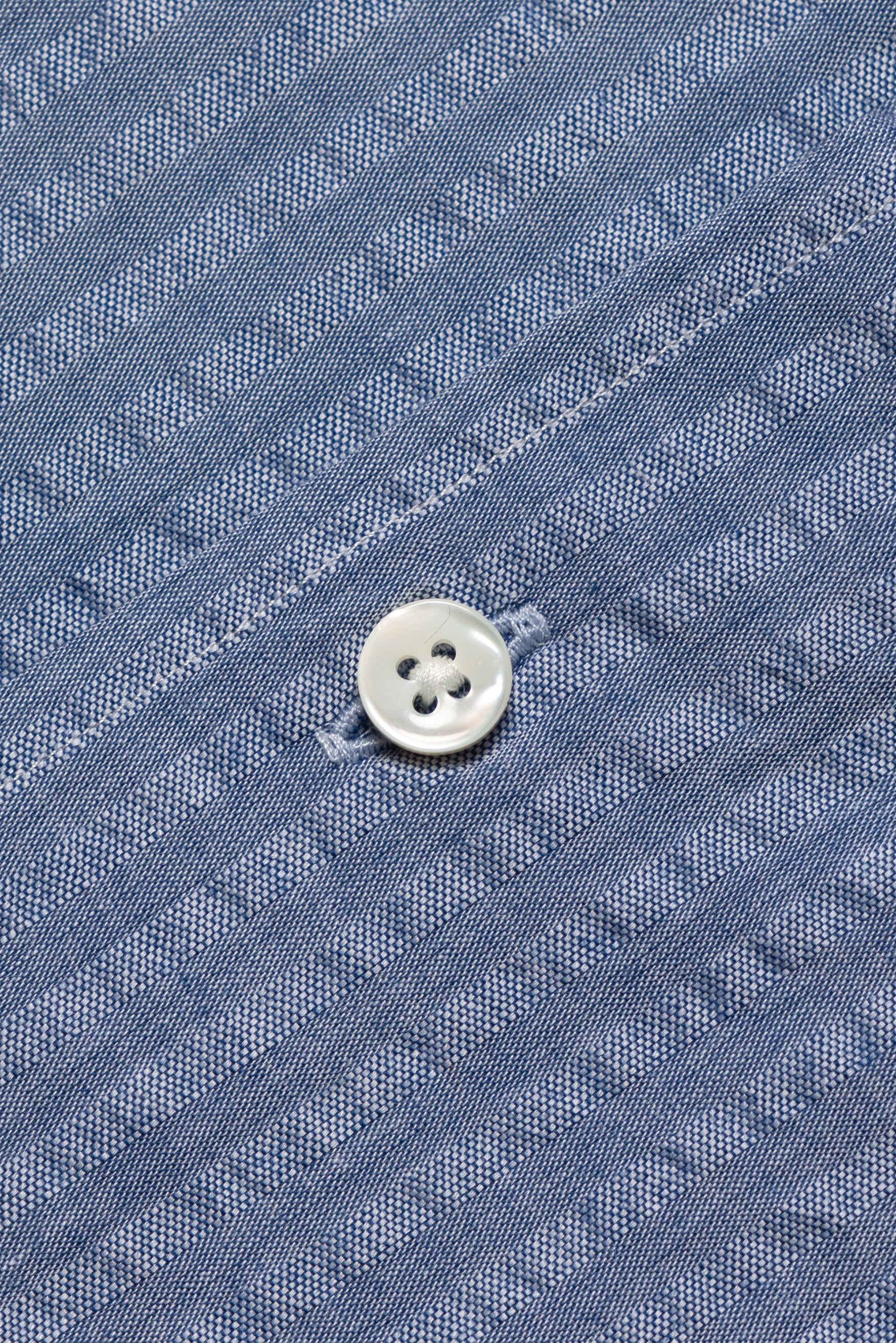 MTO Foggy Blue Seersucker Shirt