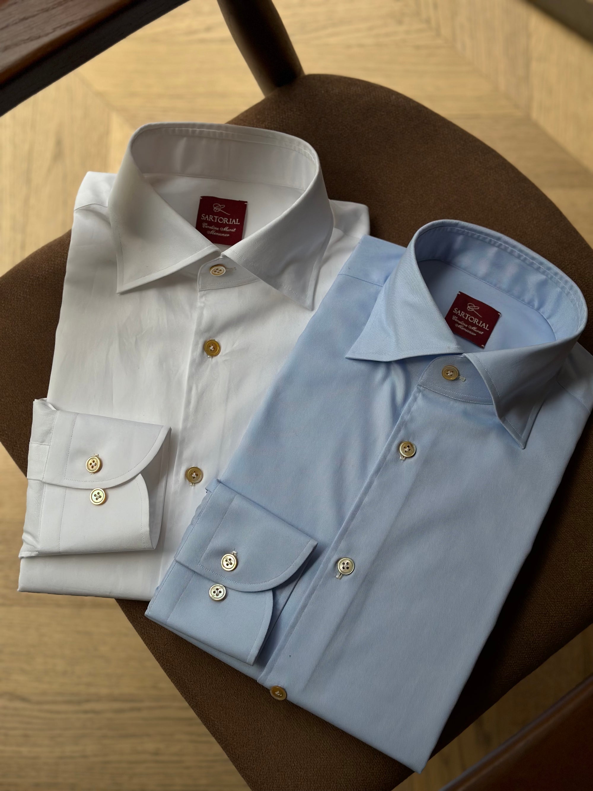 MTO Hand-stitched 120s Cotton Shirt
