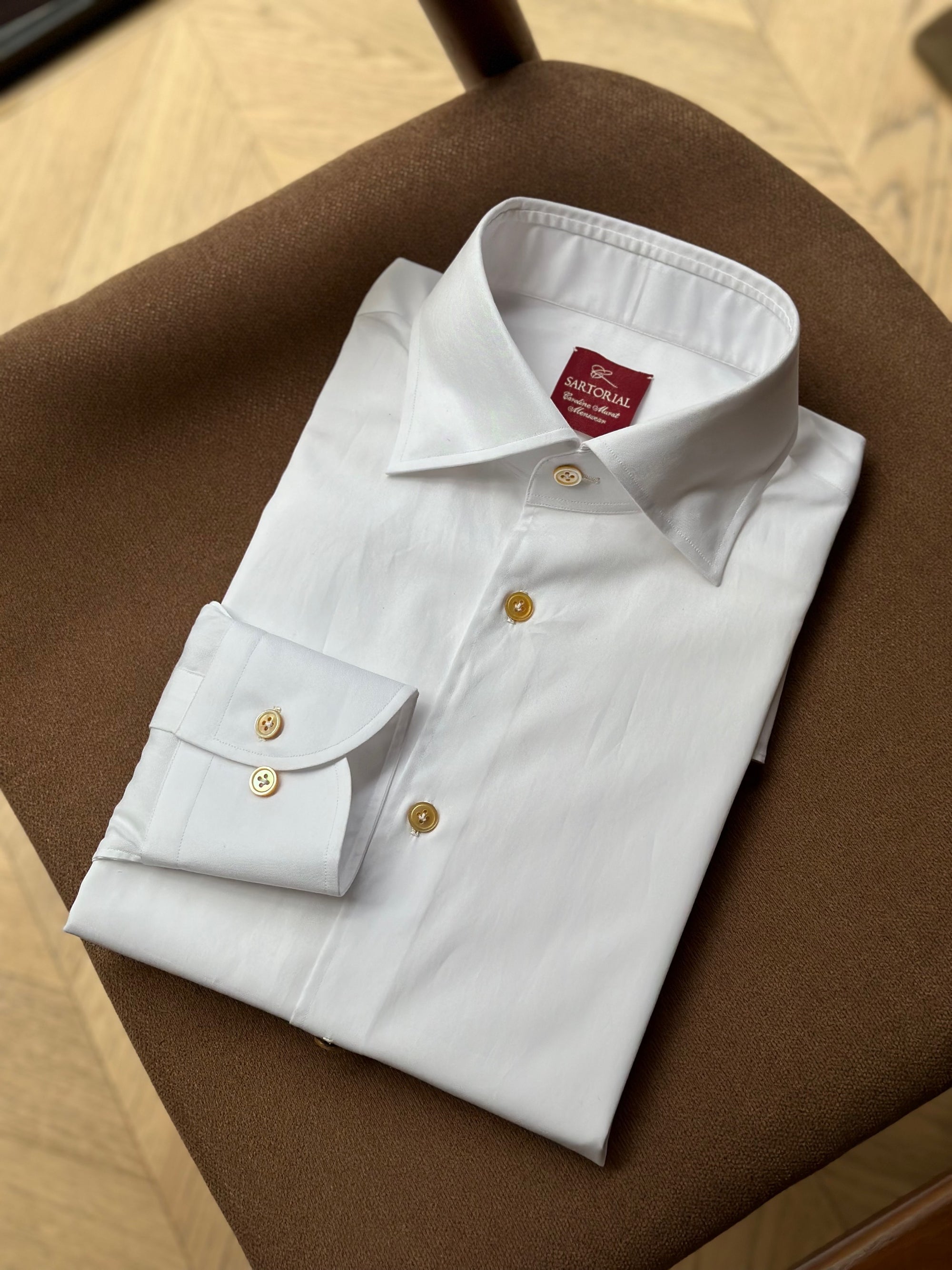 MTO Hand-stitched 120s Cotton Shirt