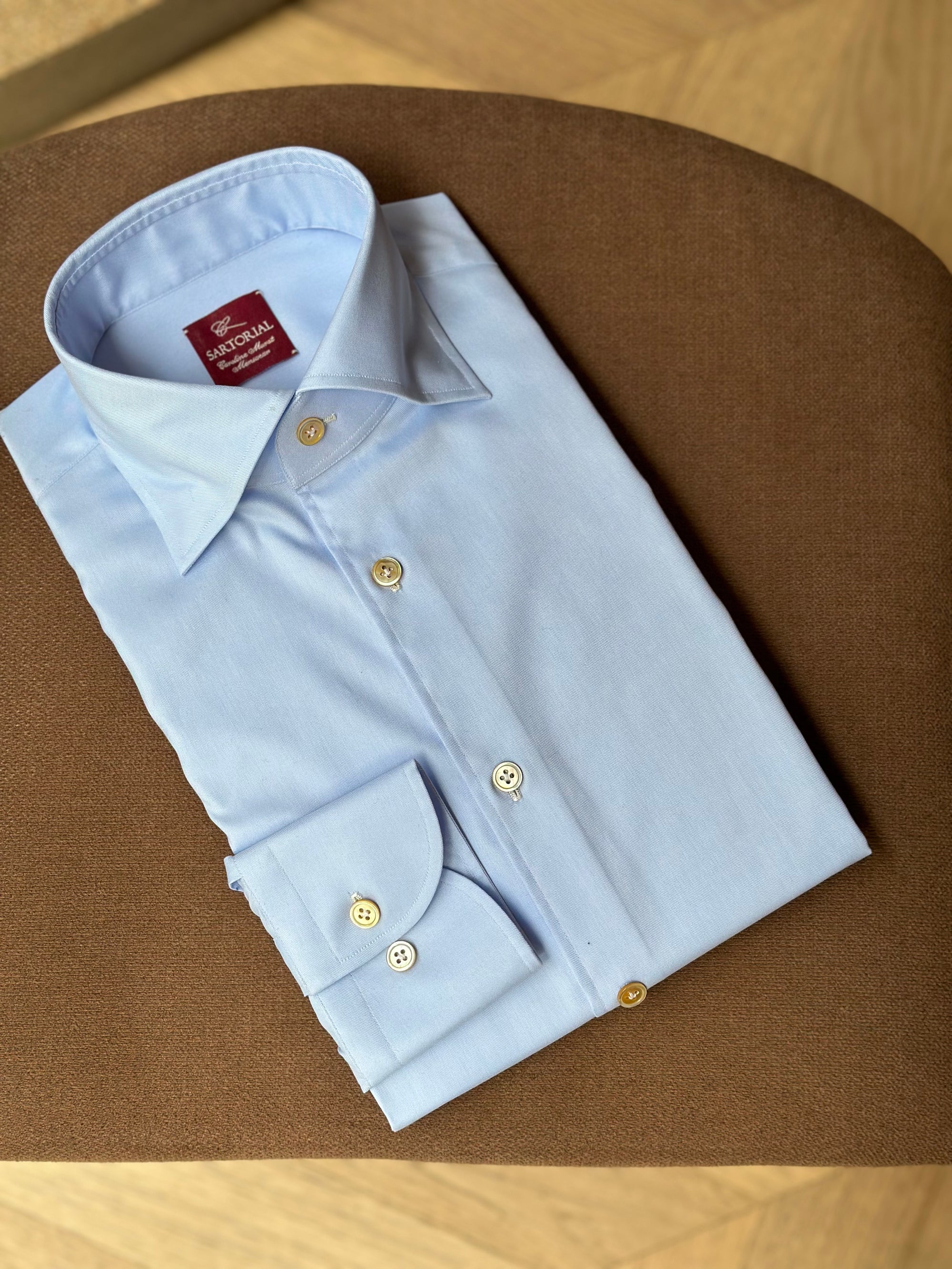 MTO Hand-stitched 120s Cotton Shirt
