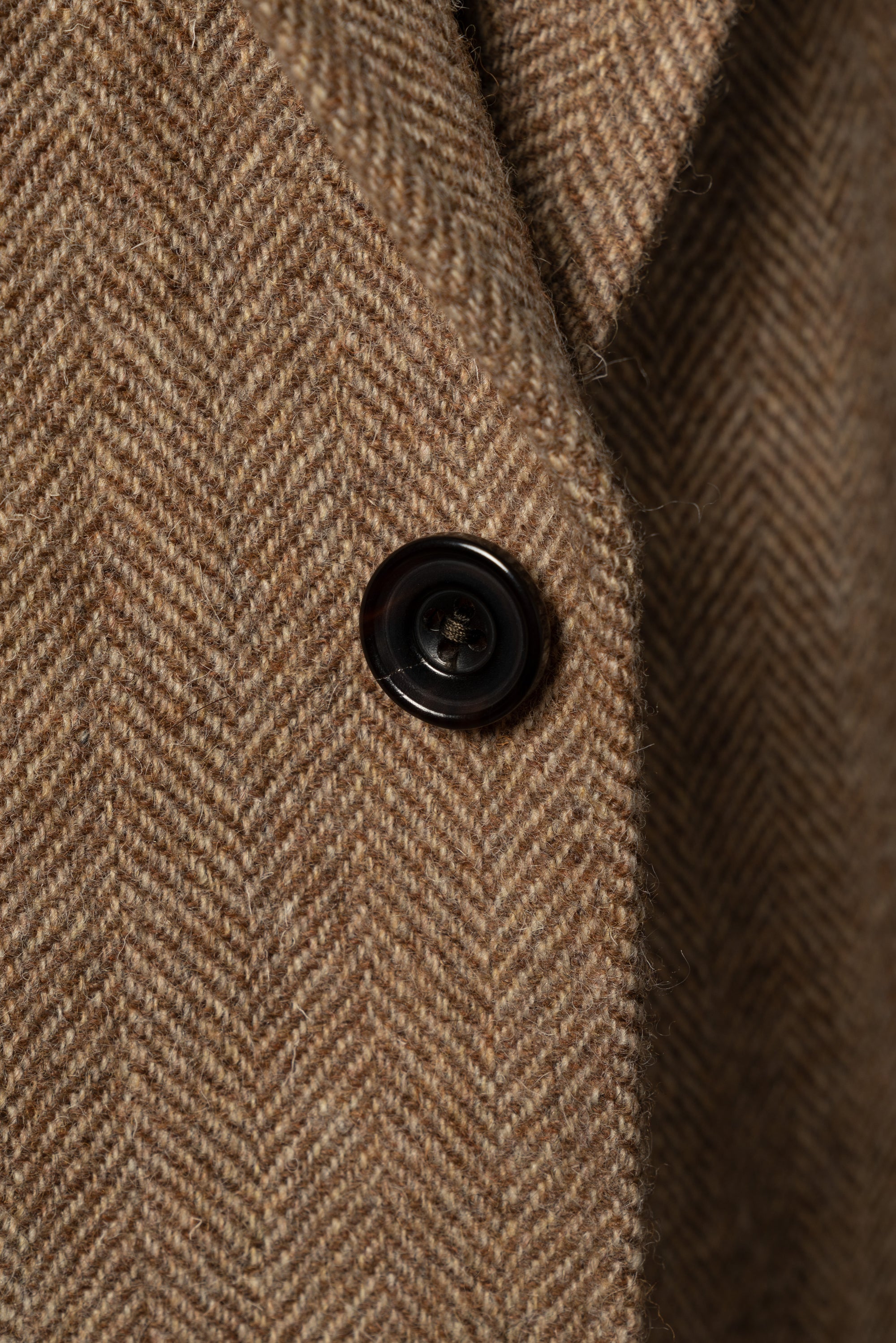 MTO Ginger Herringbone Tweed Jacket #1