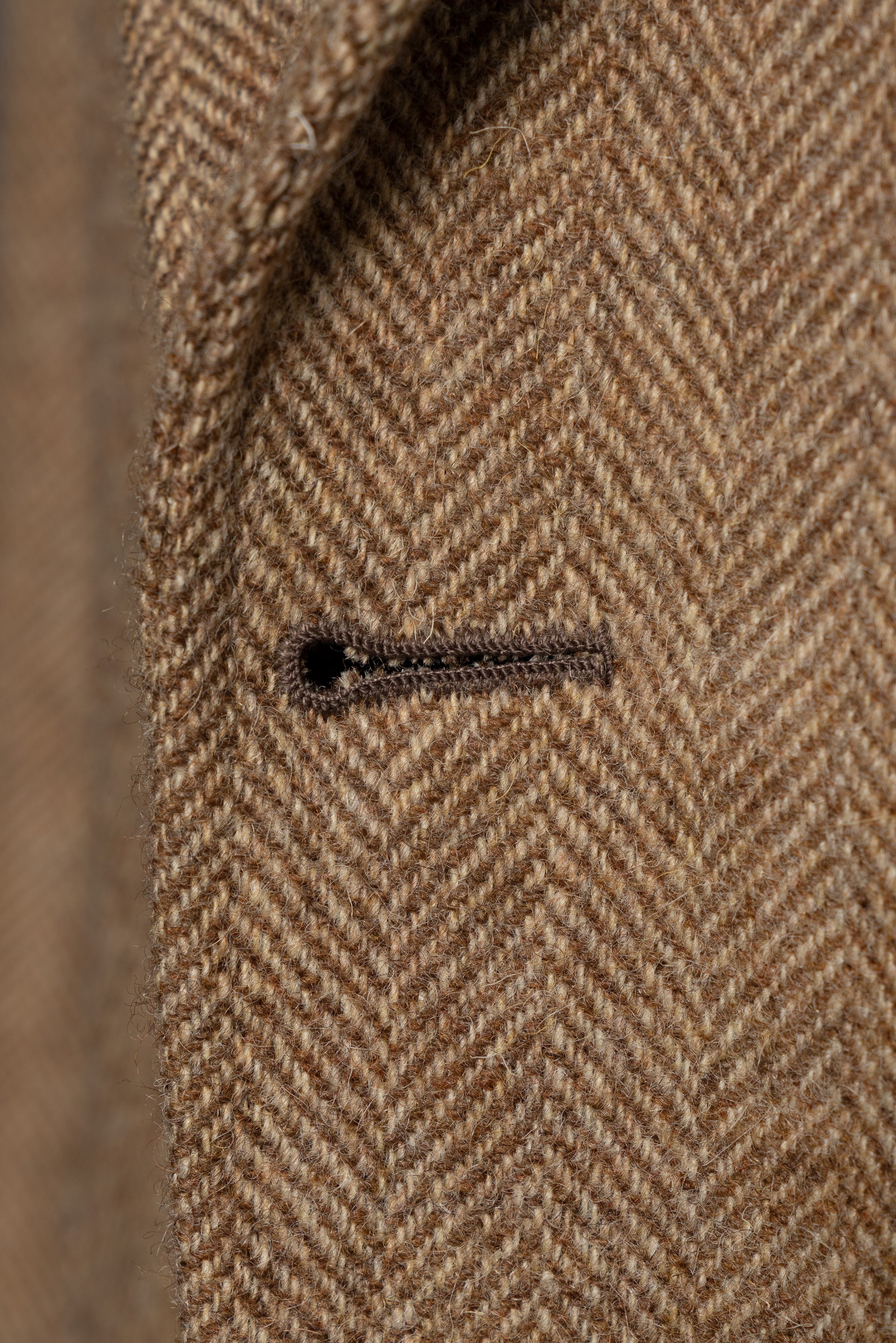 MTO Ginger Herringbone Tweed Jacket #1