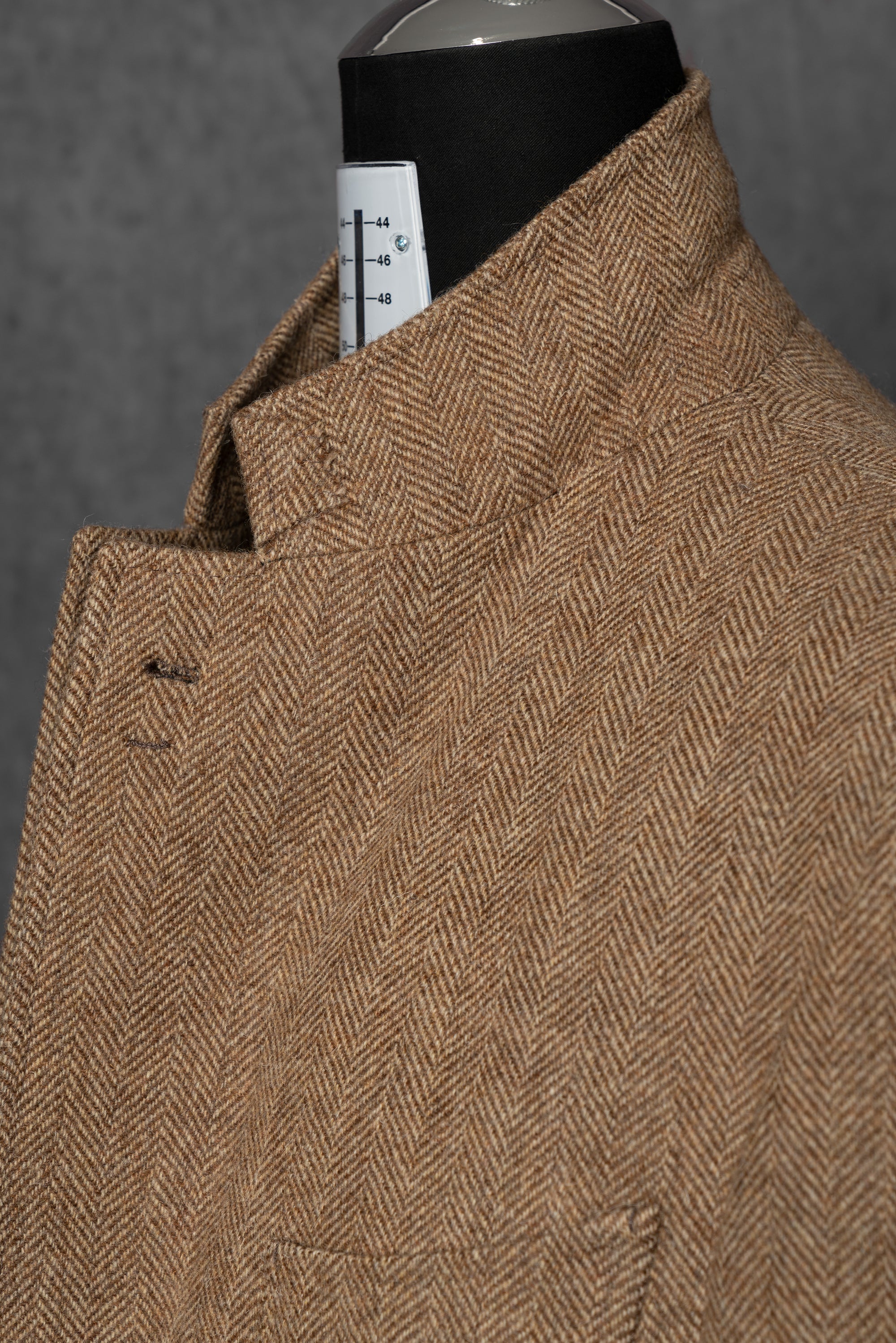 MTO Ginger Herringbone Tweed Jacket #1